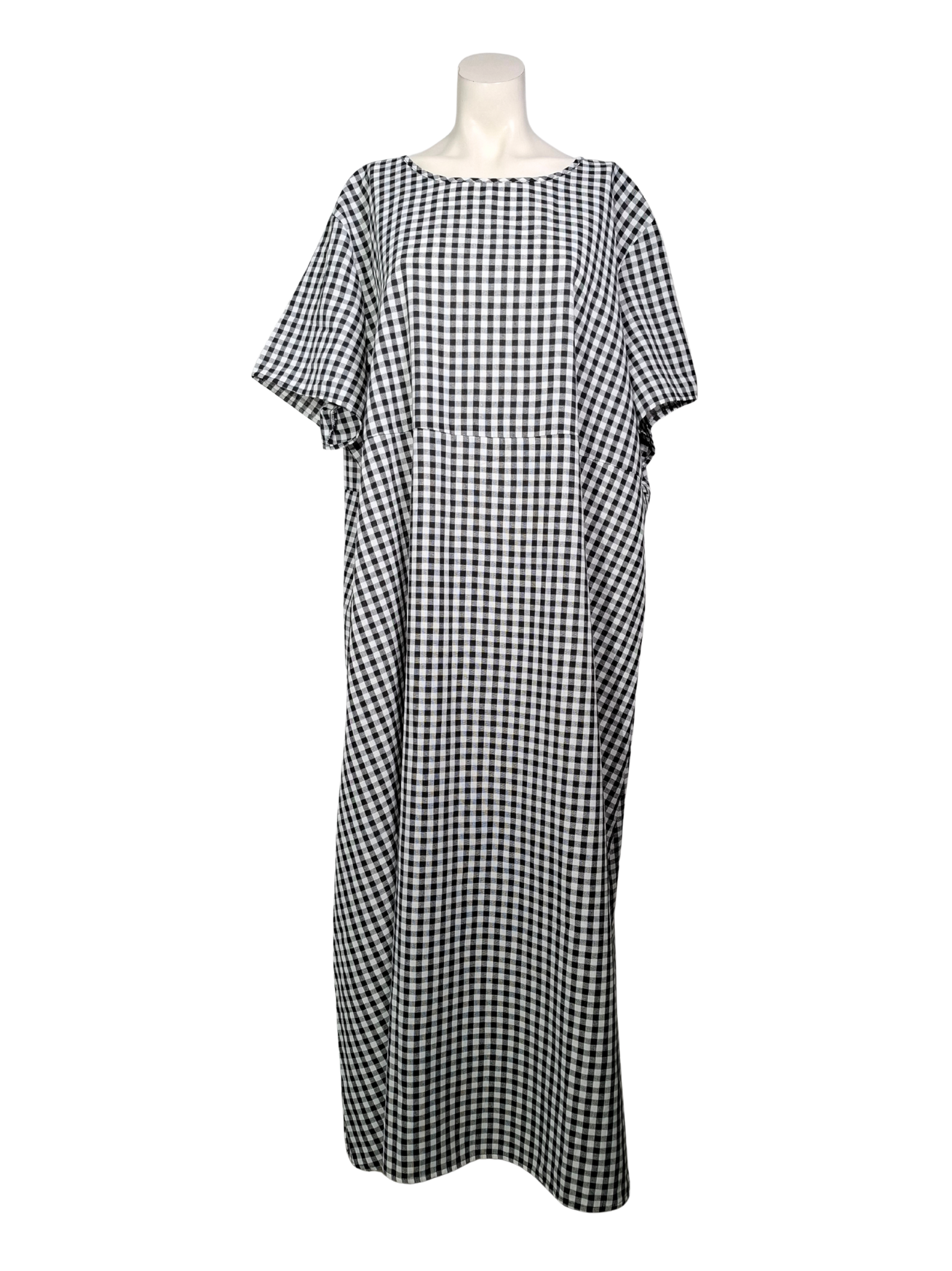 Balta languota suknelė, 5XL