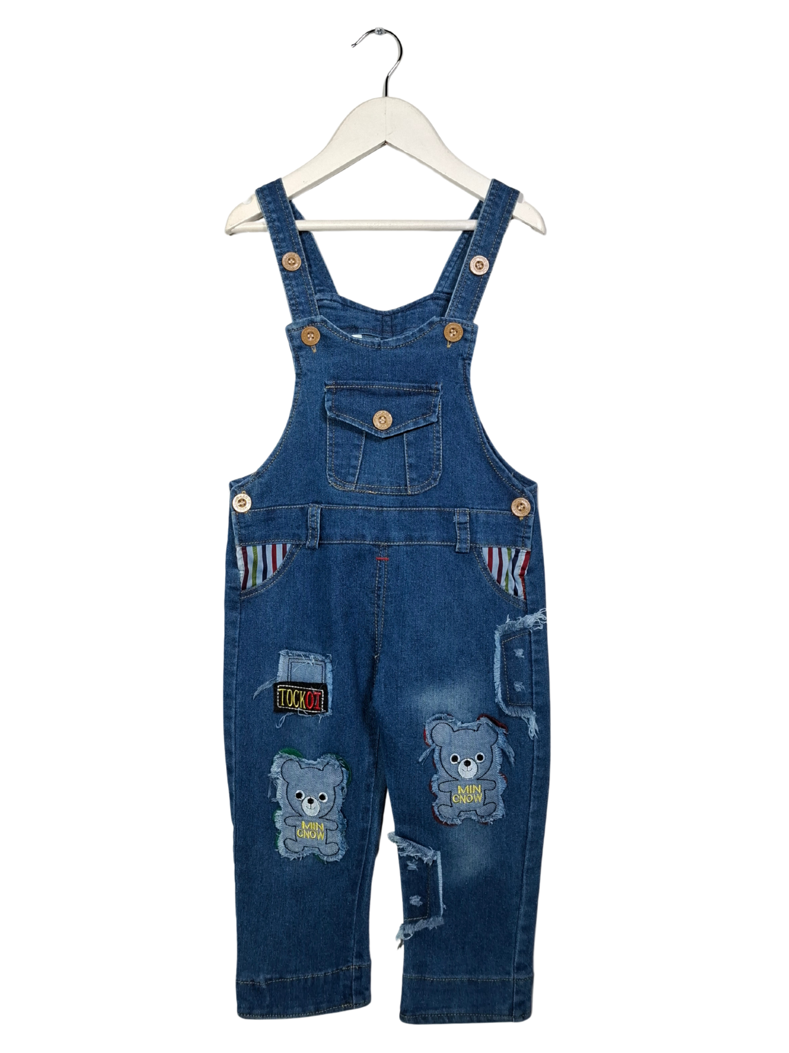 Mėlynas vaikiškas kombinezonas, 2-3 m.