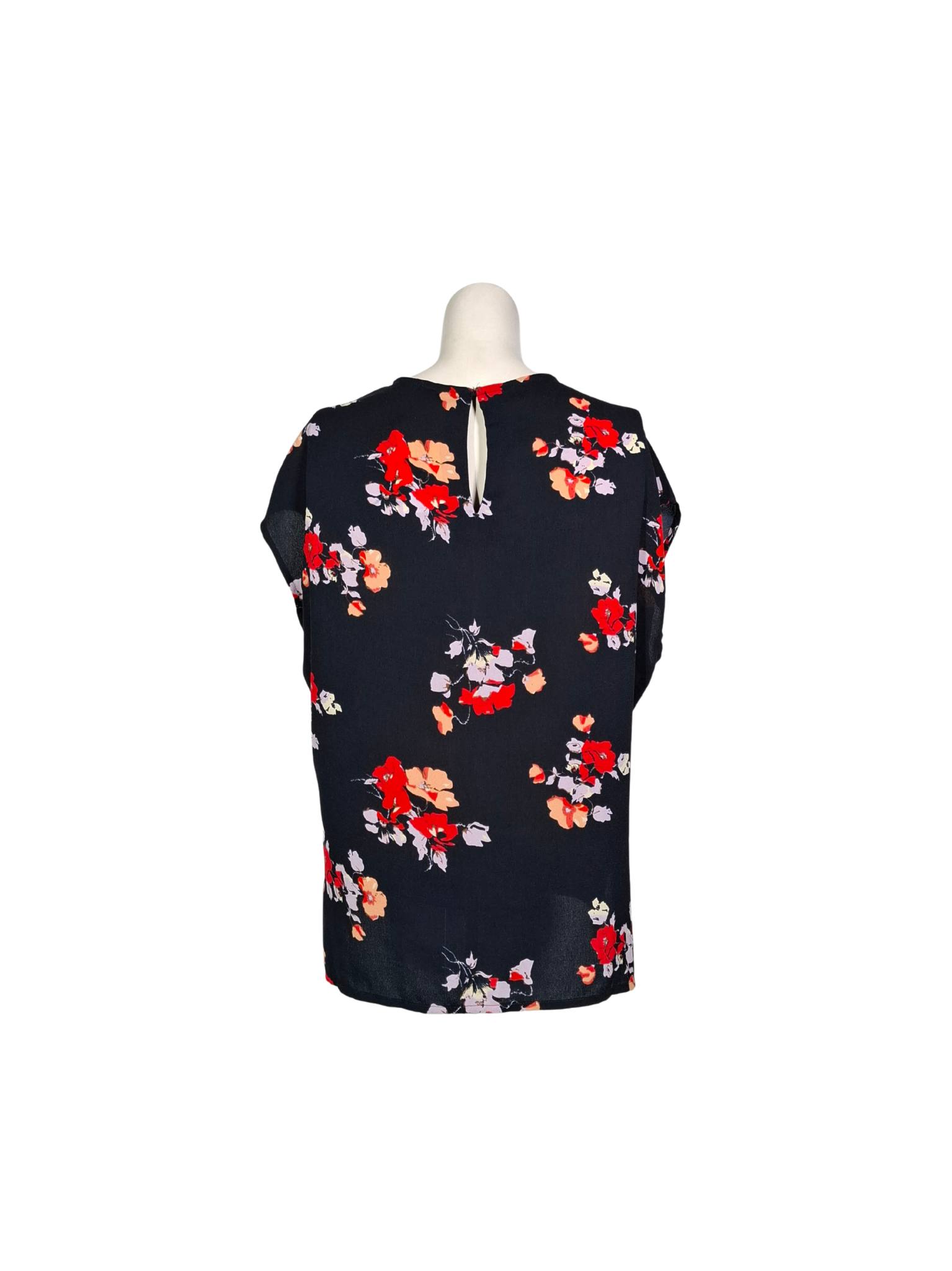 Juoda raštuota VERO MODA palaidinė, M