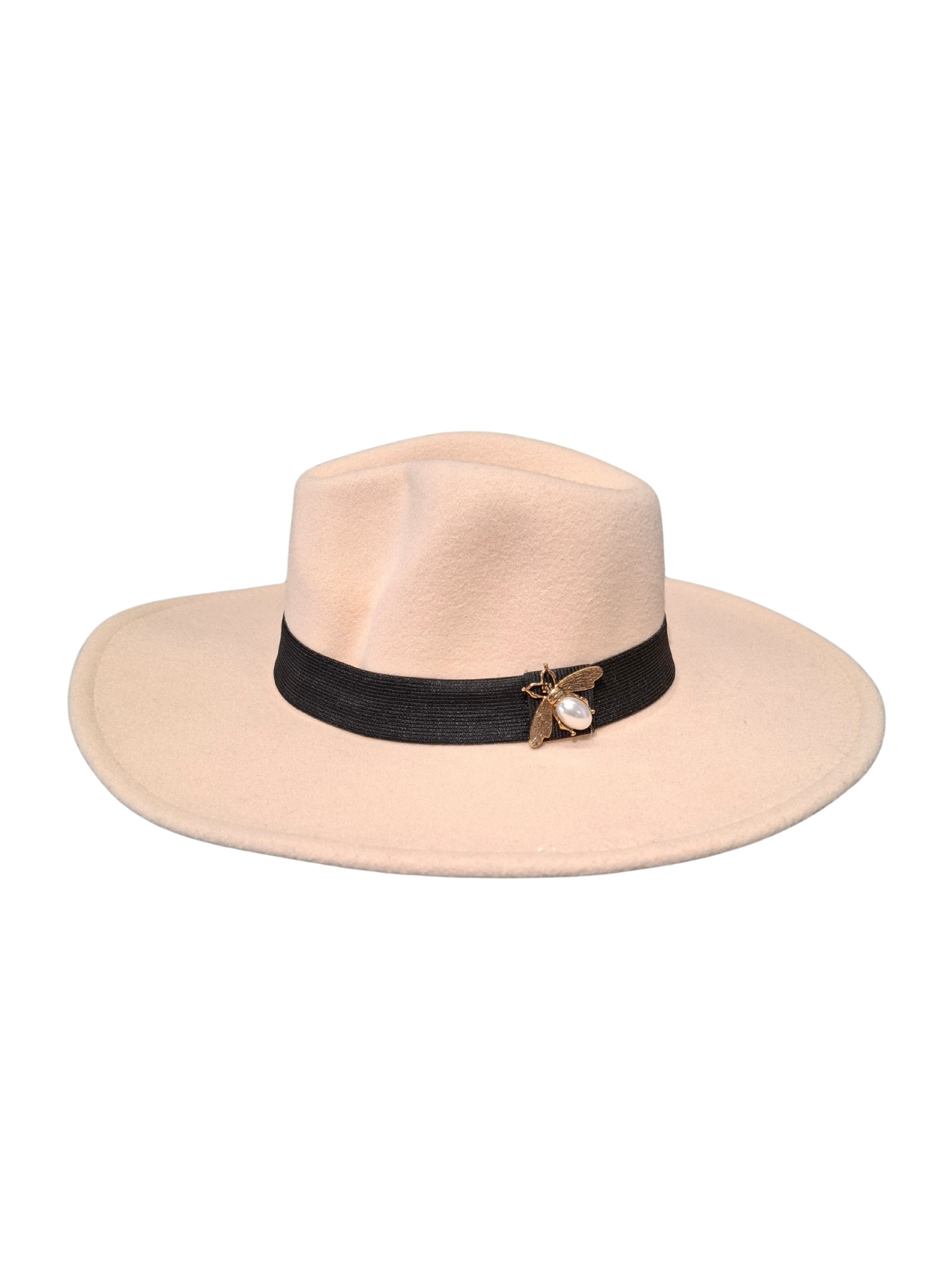 Kreminės spalvos skrybėlė, NAUJA