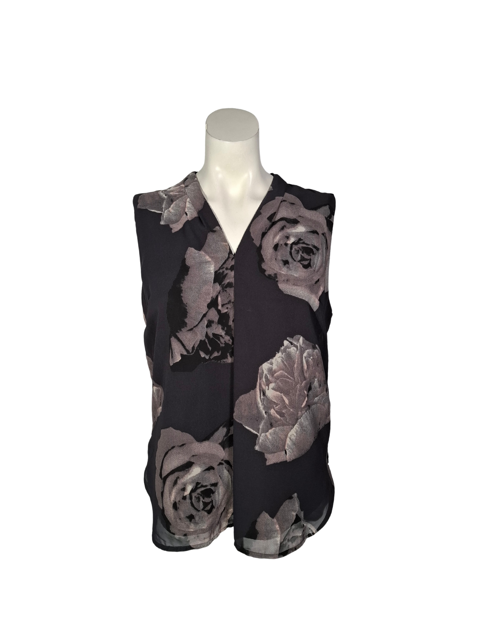 Juoda raštuota VERO MODA palaidinė, NAUJA, M