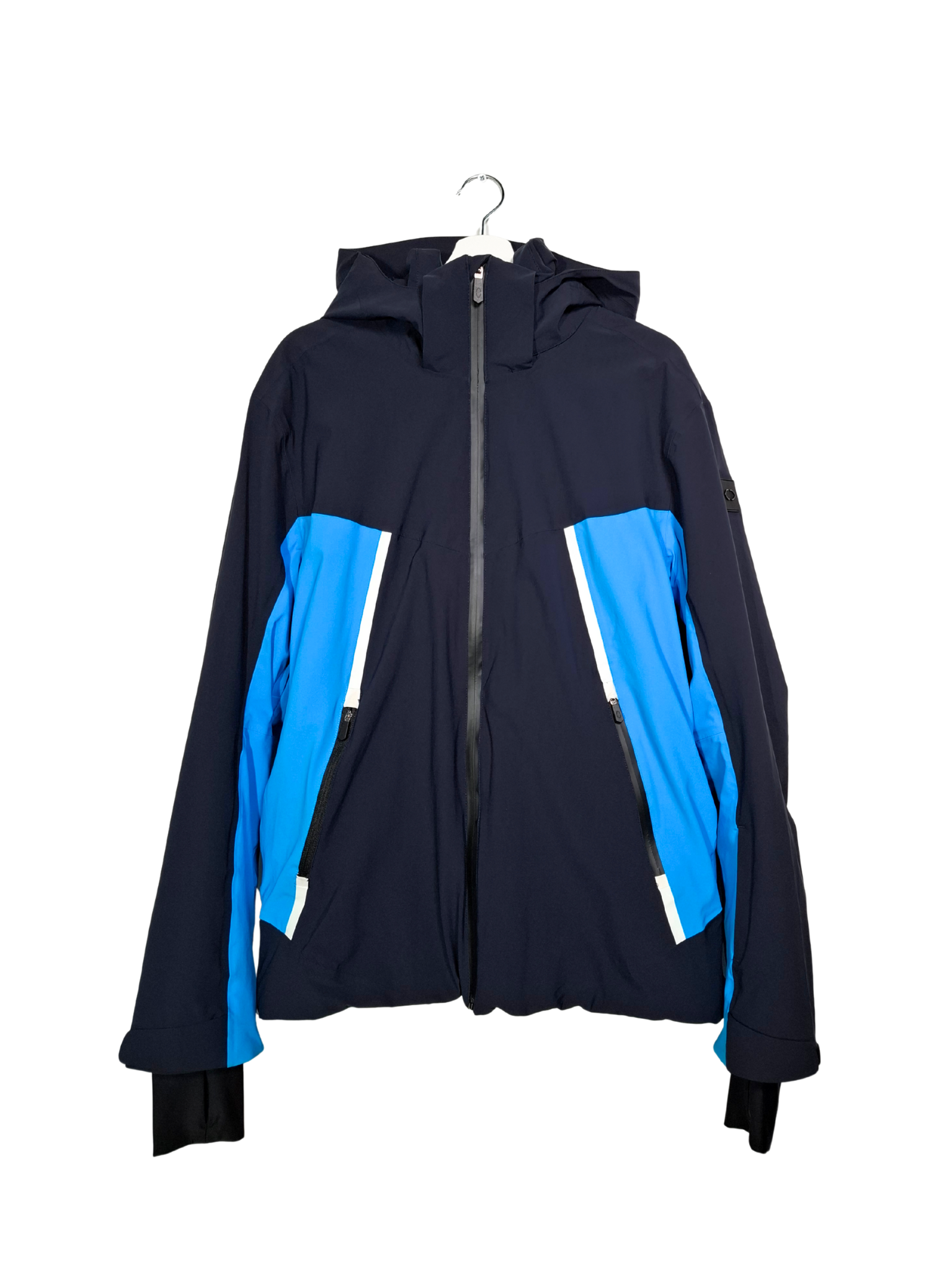 Tamsiai mėlyna AUDIMAS/Retold by TEXTALE slidinėjimo striukė, L