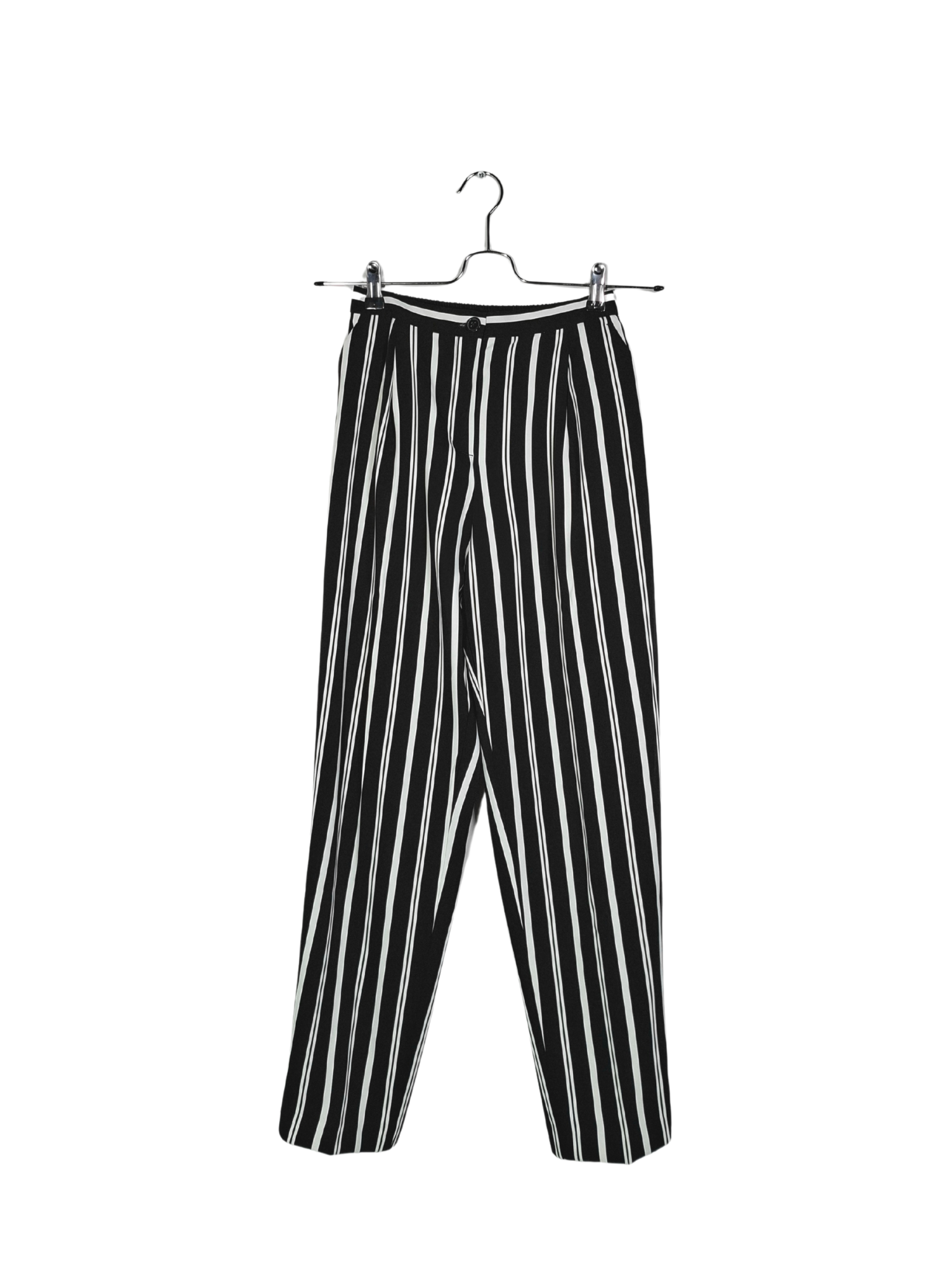 Juodos dryžuotos MONKI kelnės, XS