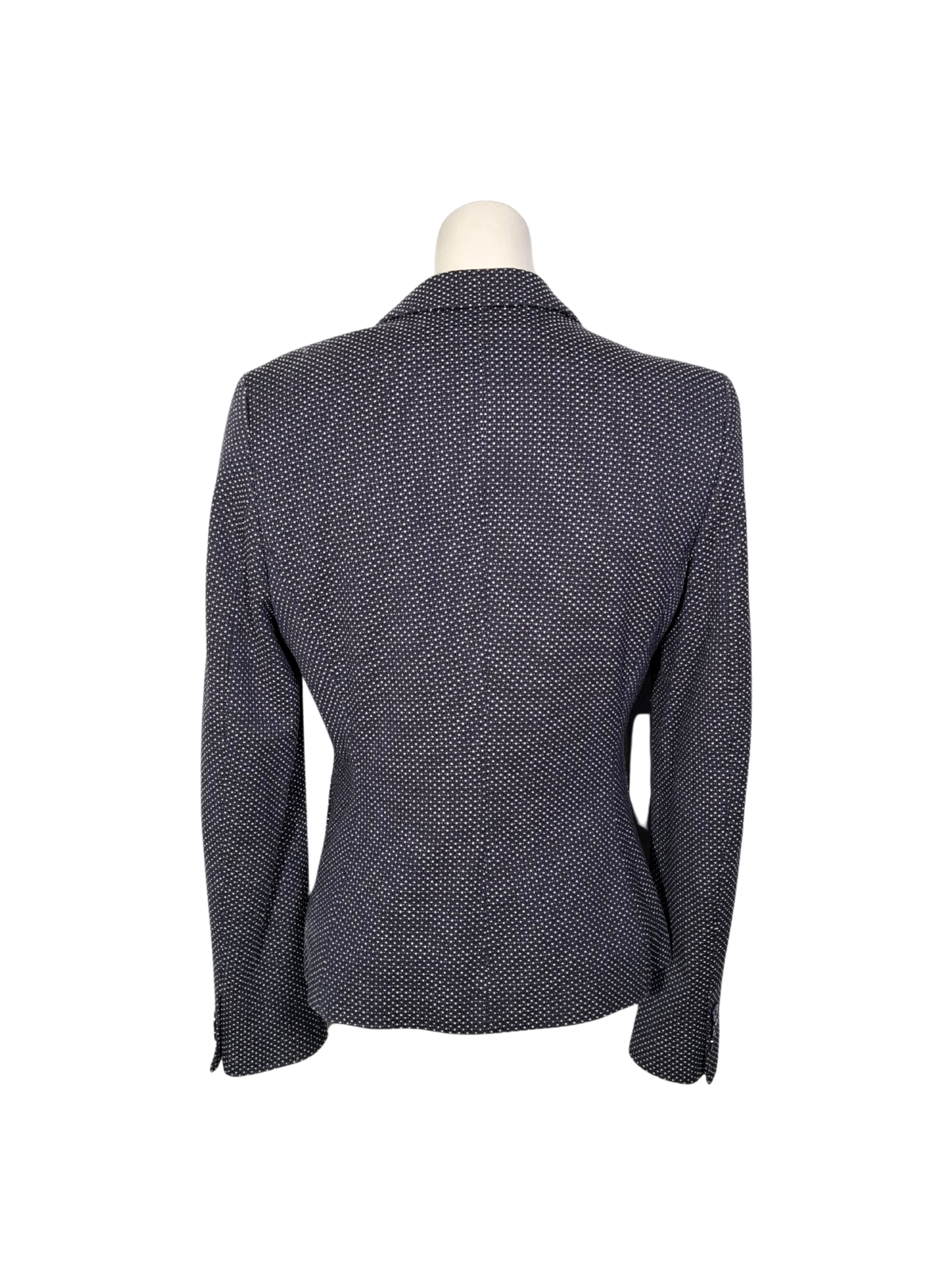 Tamsiai mėlynas taškuotas JAKE’S švarkas, S