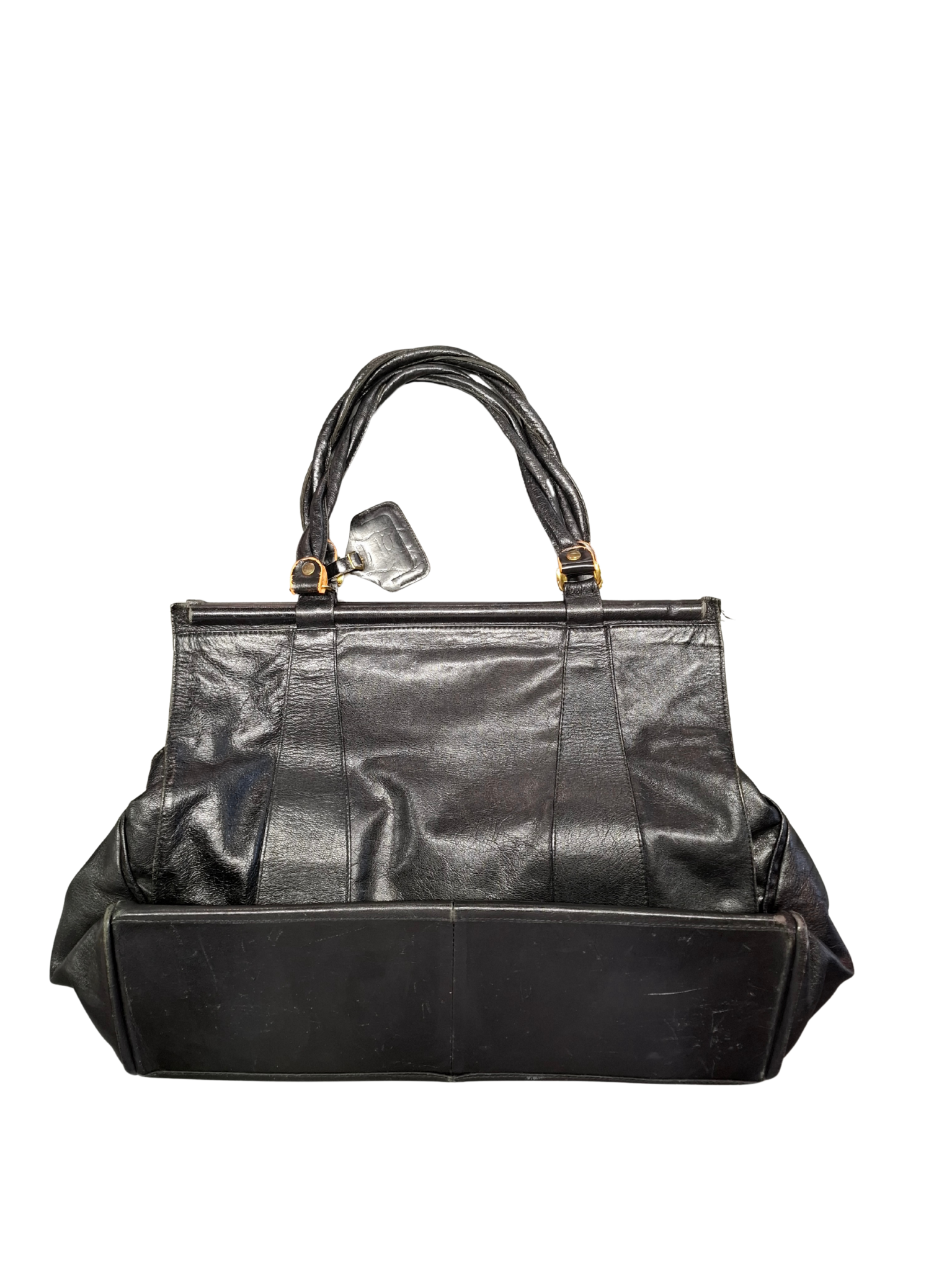 Juoda vintažinė rankinė