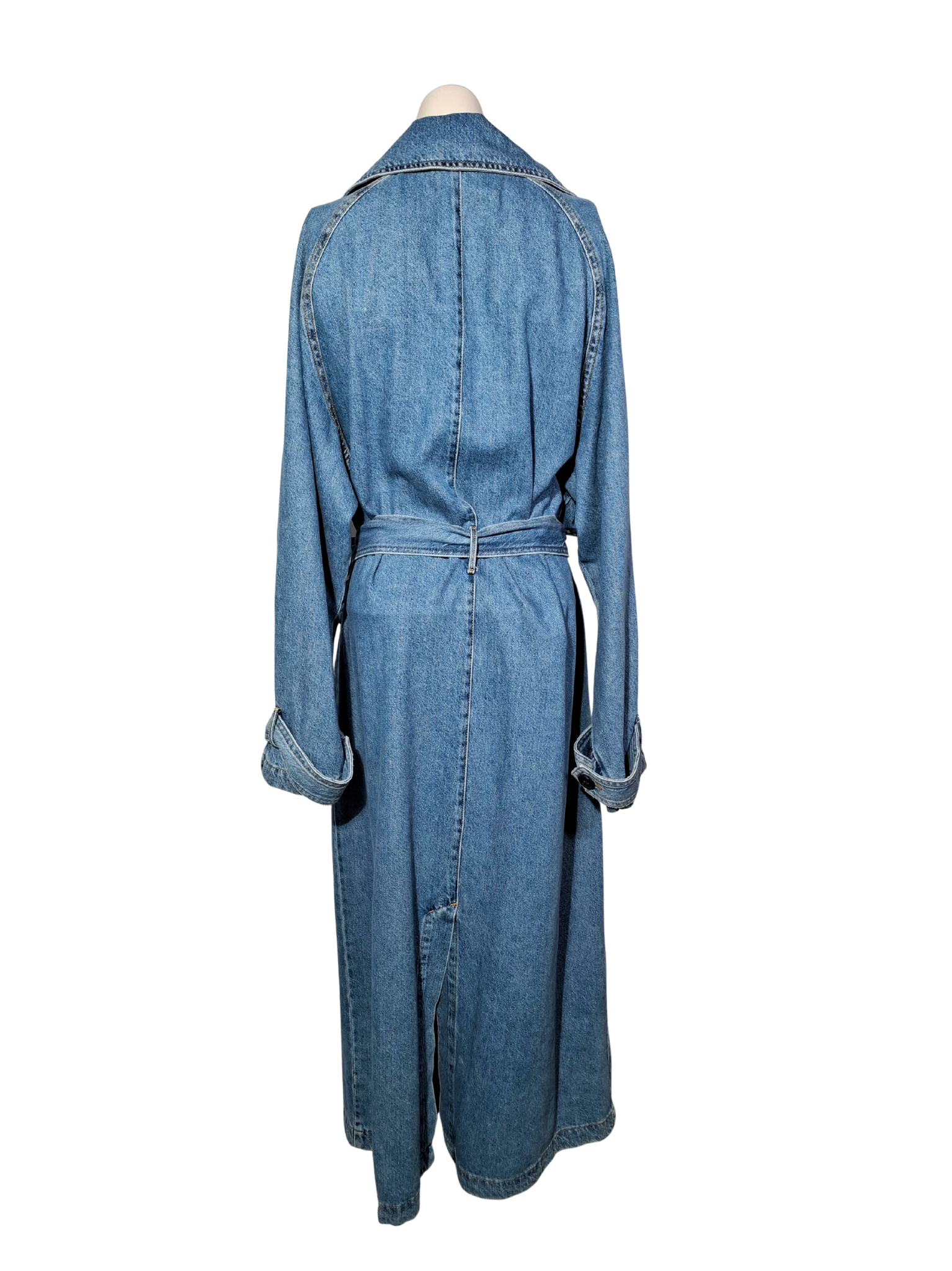 Mėlynas džinsinis GINA TRICOT lietpaltis, NAUJAS, L/XL