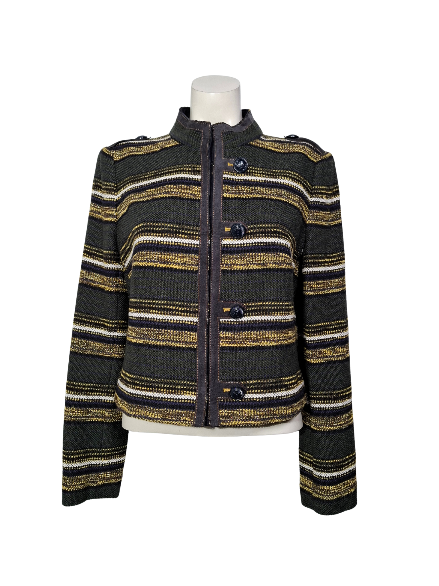 Įvairiaspalvis raštuotas PORTRAY švarkas, M