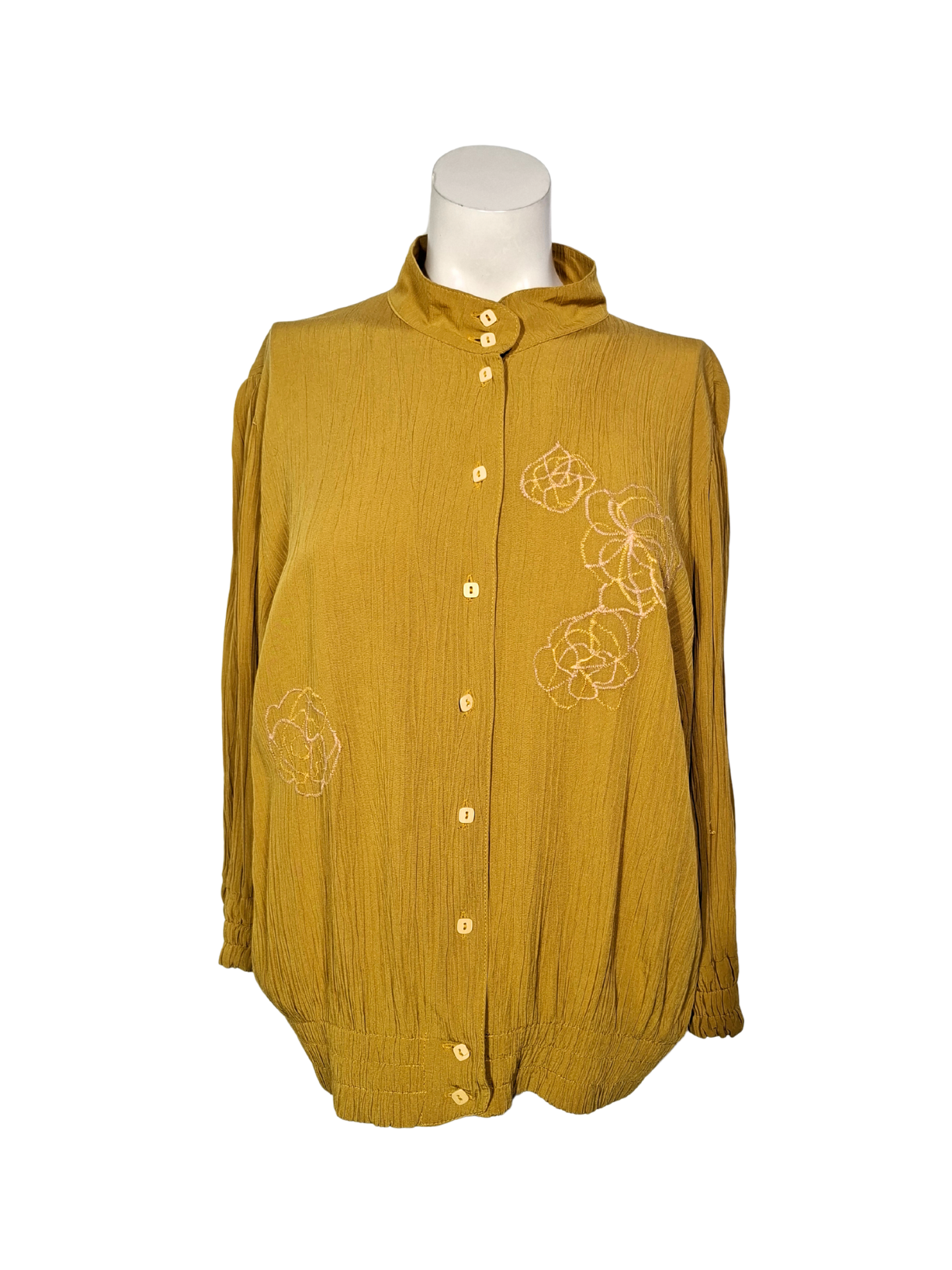 Upcycled by LOOPTEX geltona palaidinė, M/L