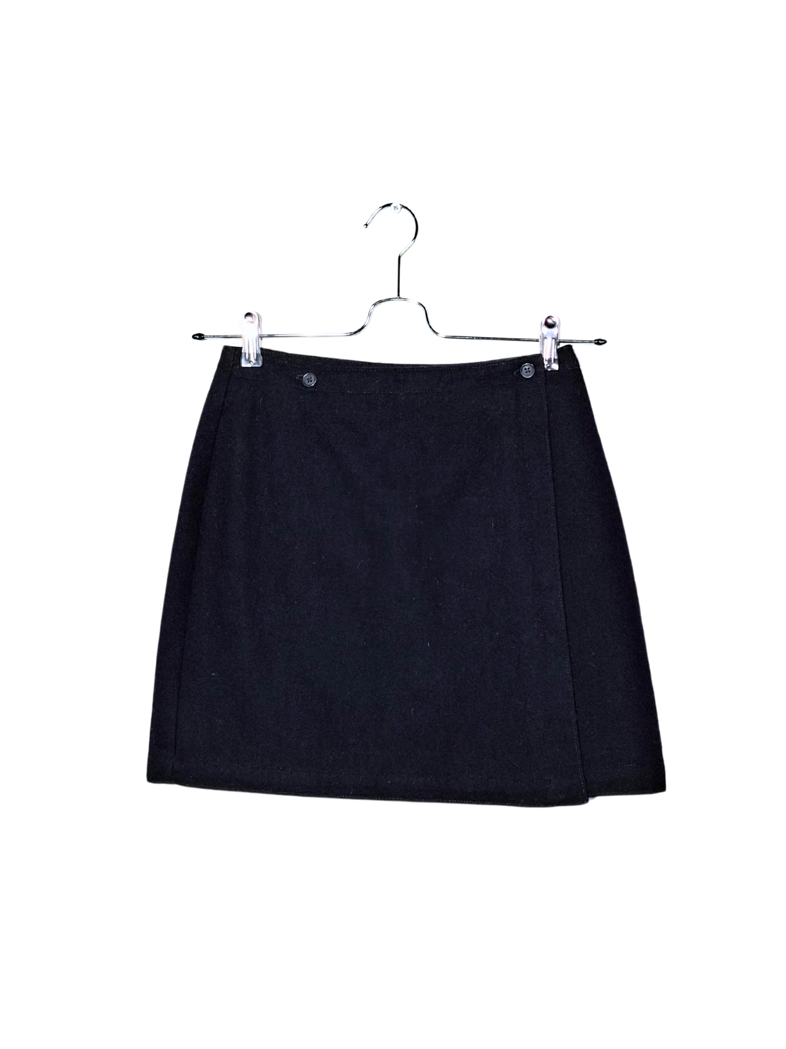 Tamsiai mėlynas vilnonis GAP sijonas, XS/S