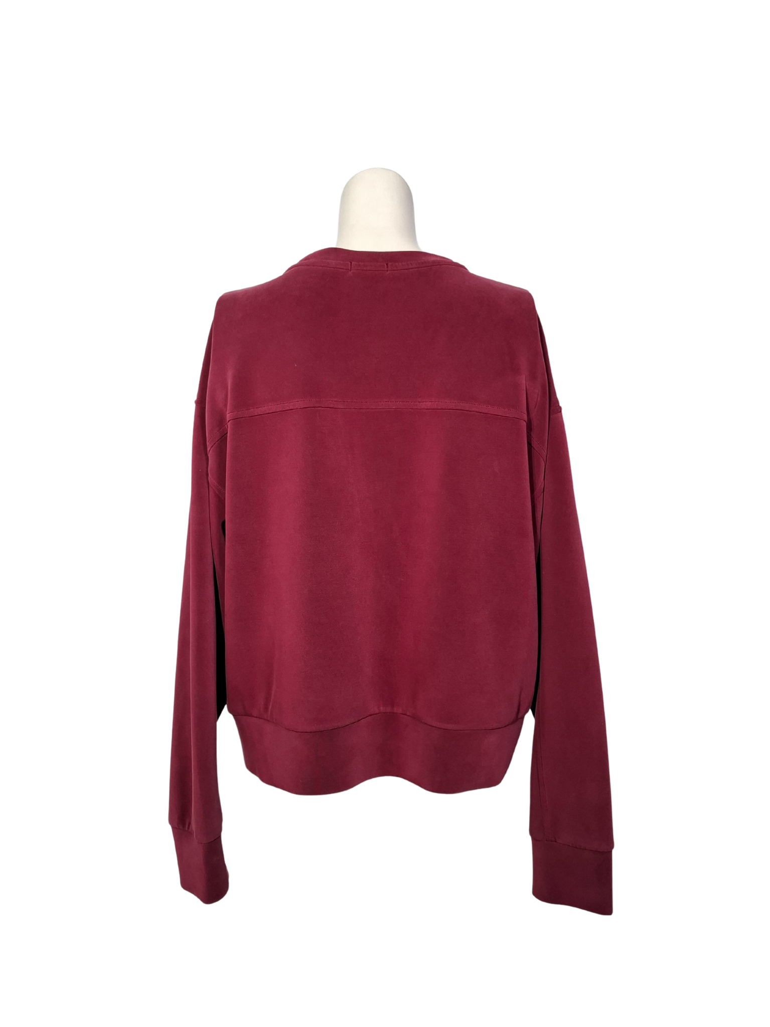 Tamsiai raudonas STRADIVARIUS džemperis, XS