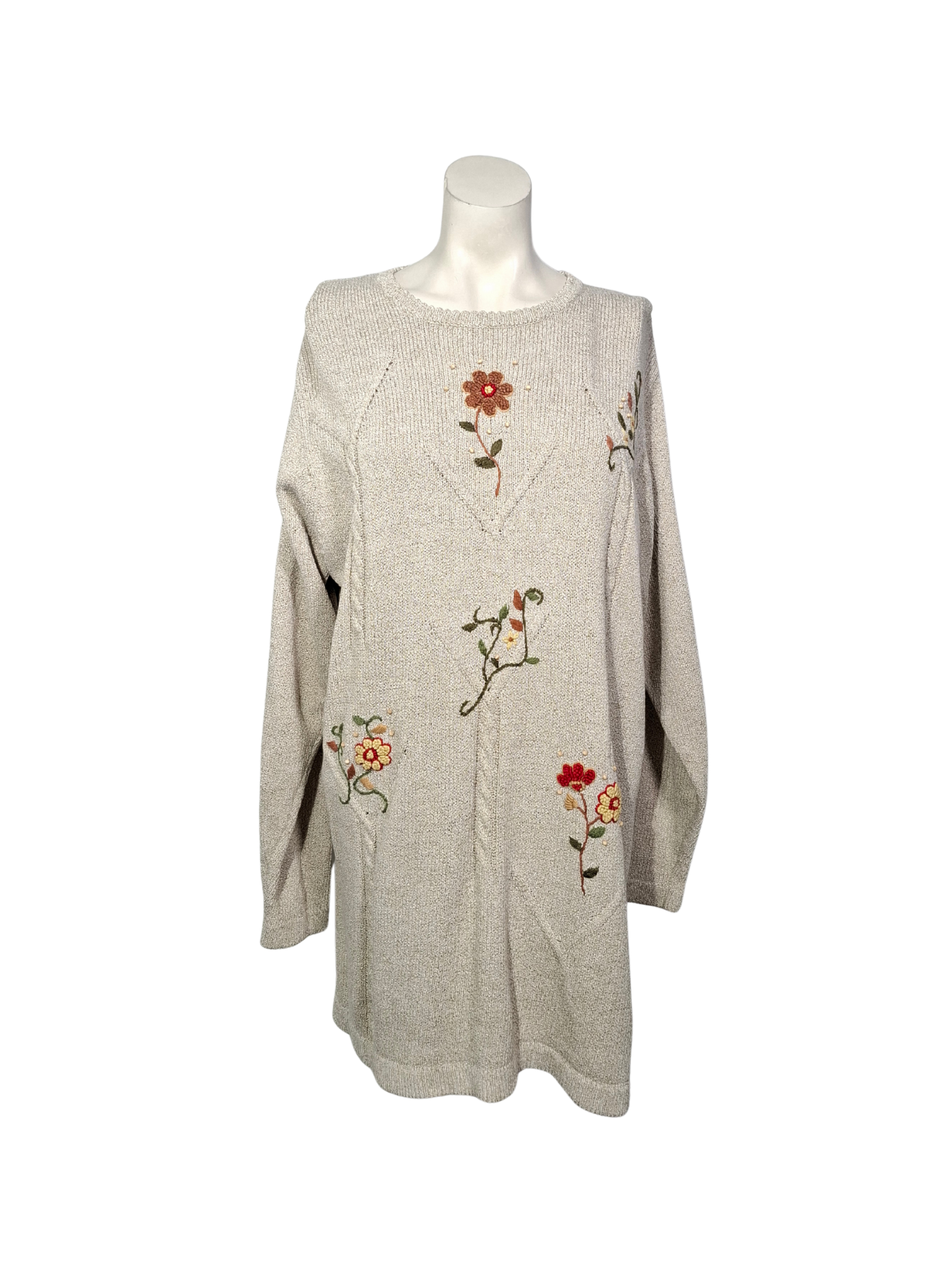 Kreminis CANDA megztinis, M/L