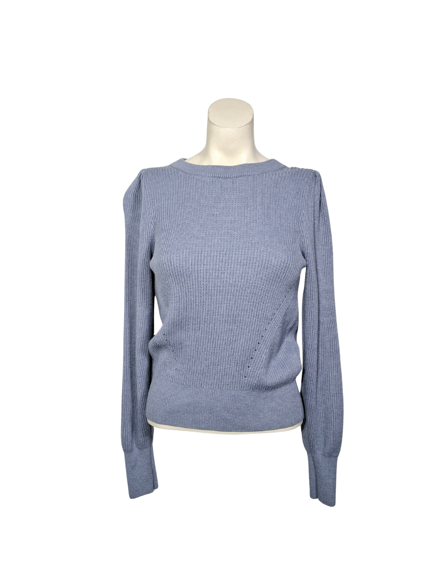 Šviesiai mėlynas ABERCROMBIE & FITCH megztinis, S