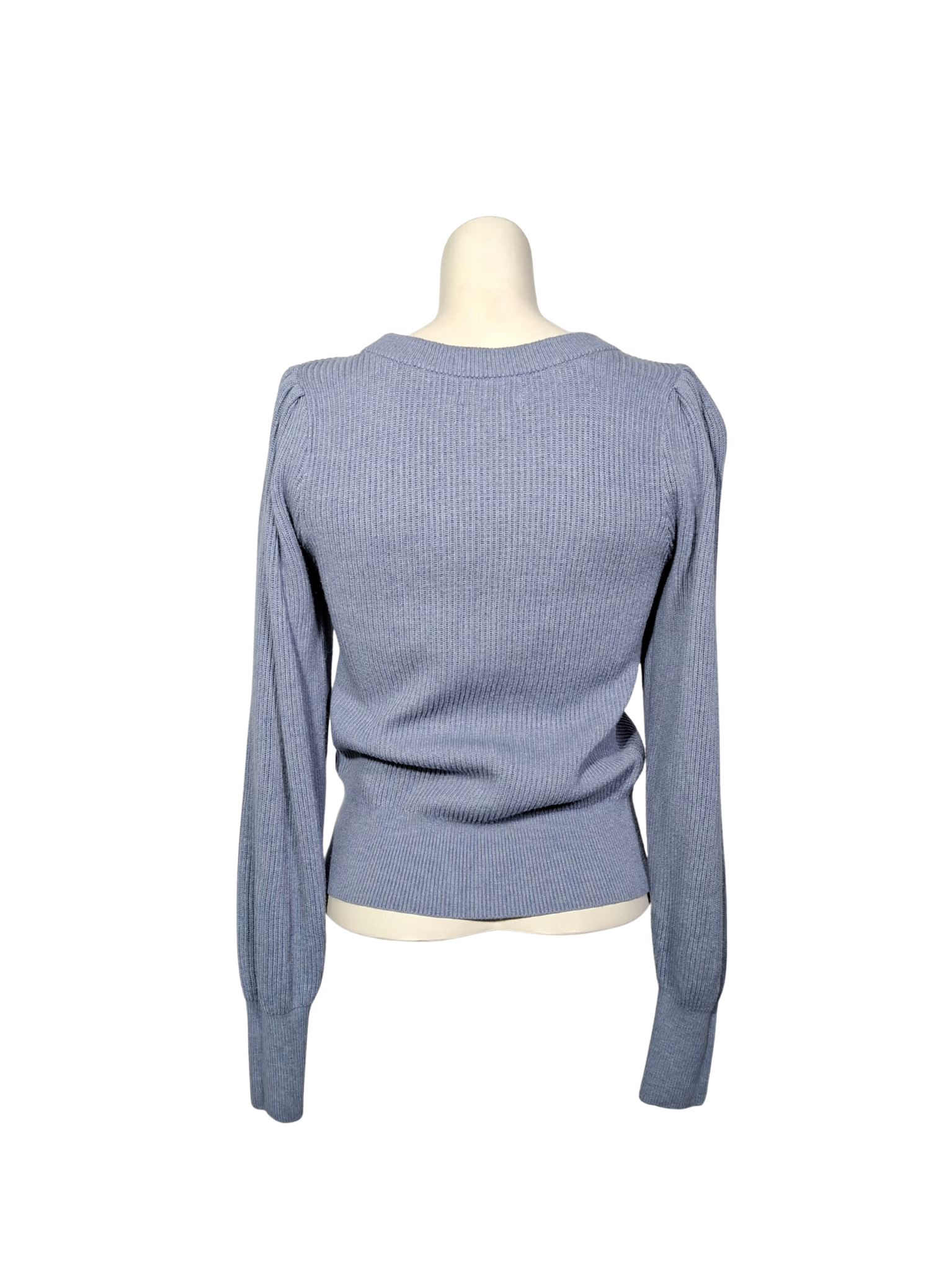 Šviesiai mėlynas ABERCROMBIE & FITCH megztinis, S