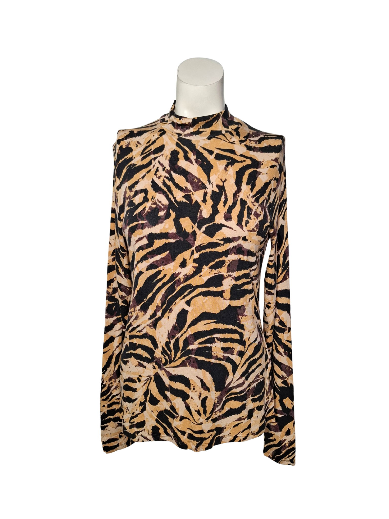 Įvairiaspalvė raštuota AMISU palaidinė, XL