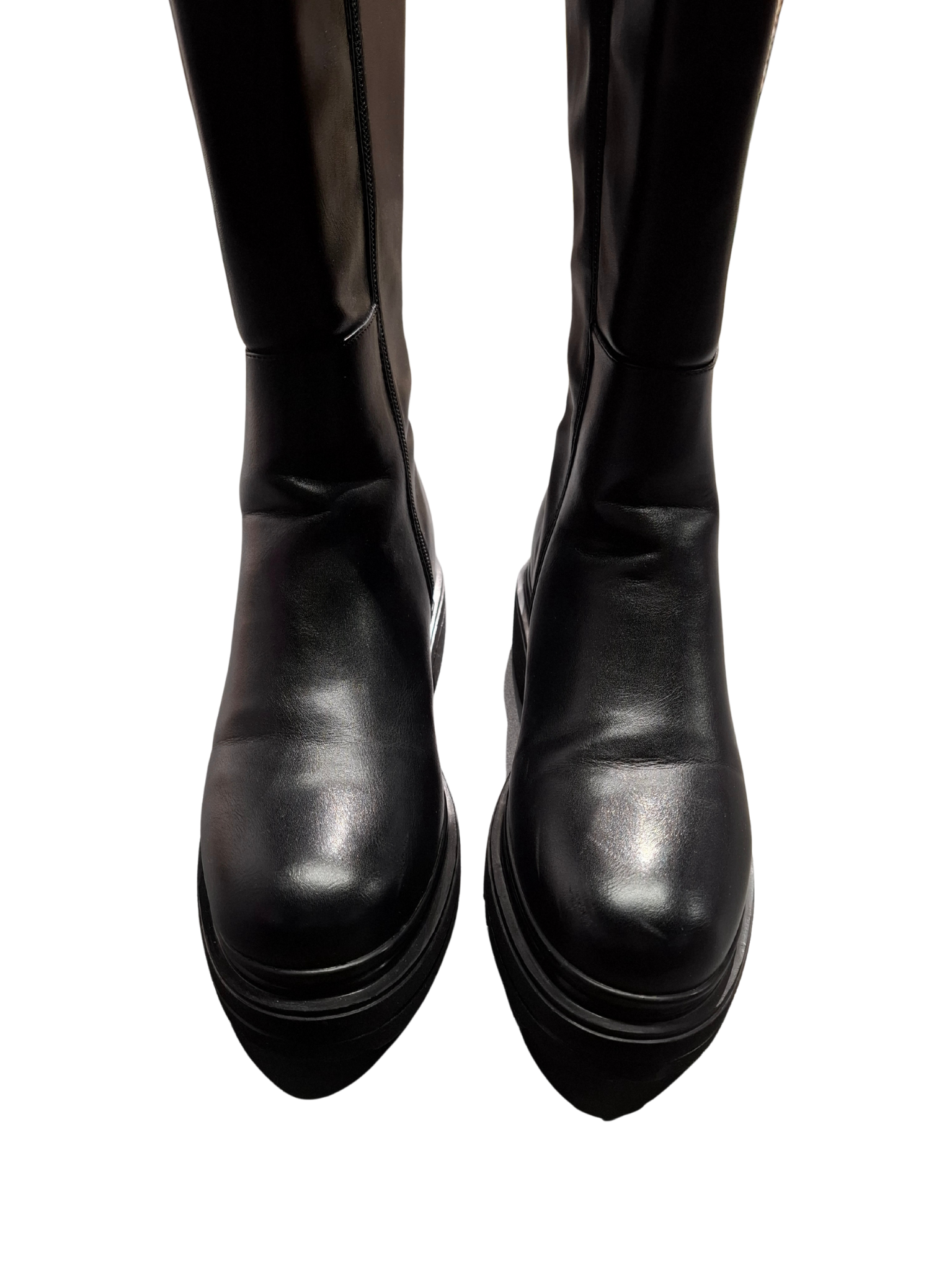 Juodi ilgaauliai LORETTA BY LORETTA batai, 38 dydis