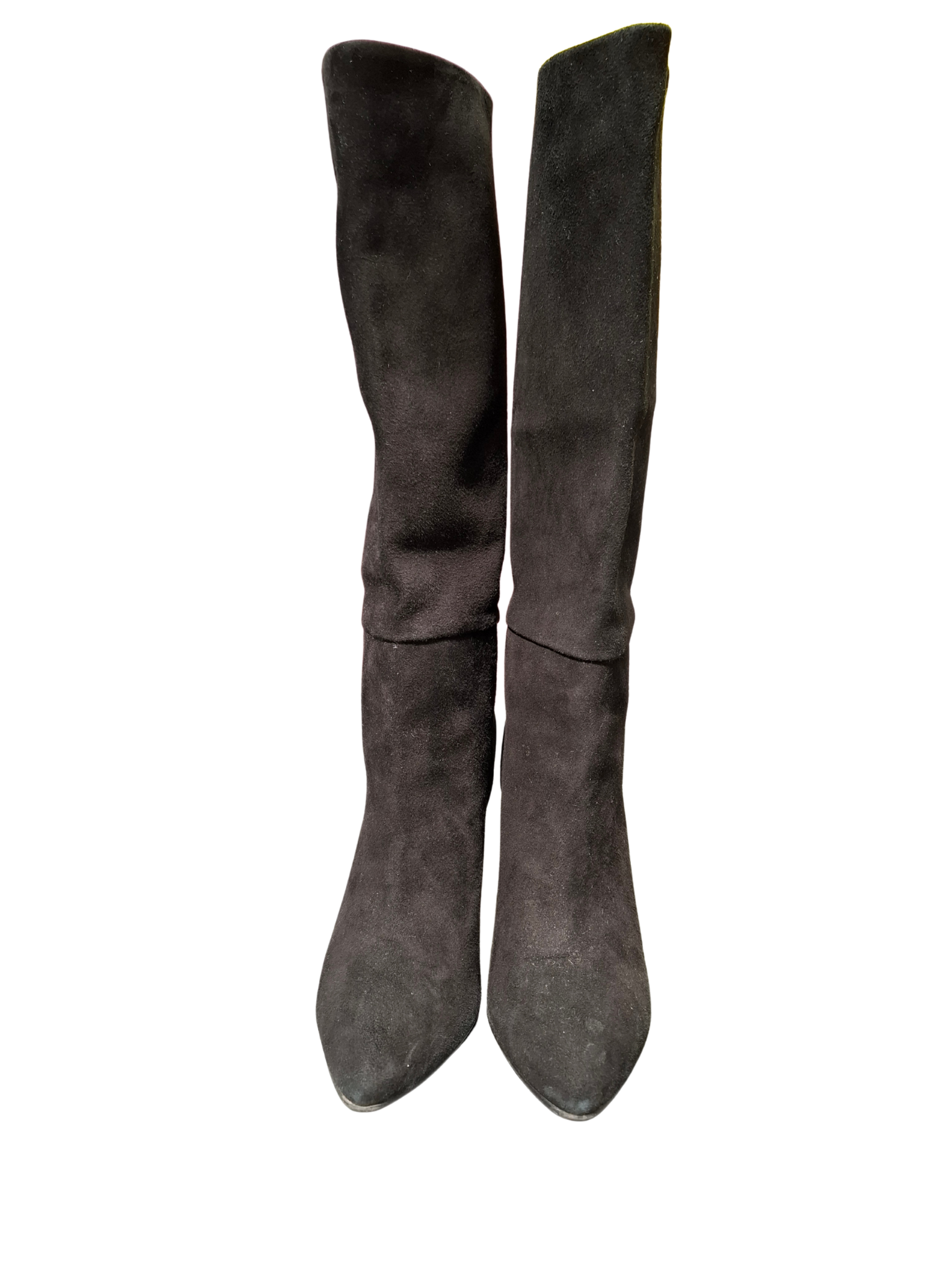 Juodi ilgaauliai VERA GOMMA batai, 38 dydis