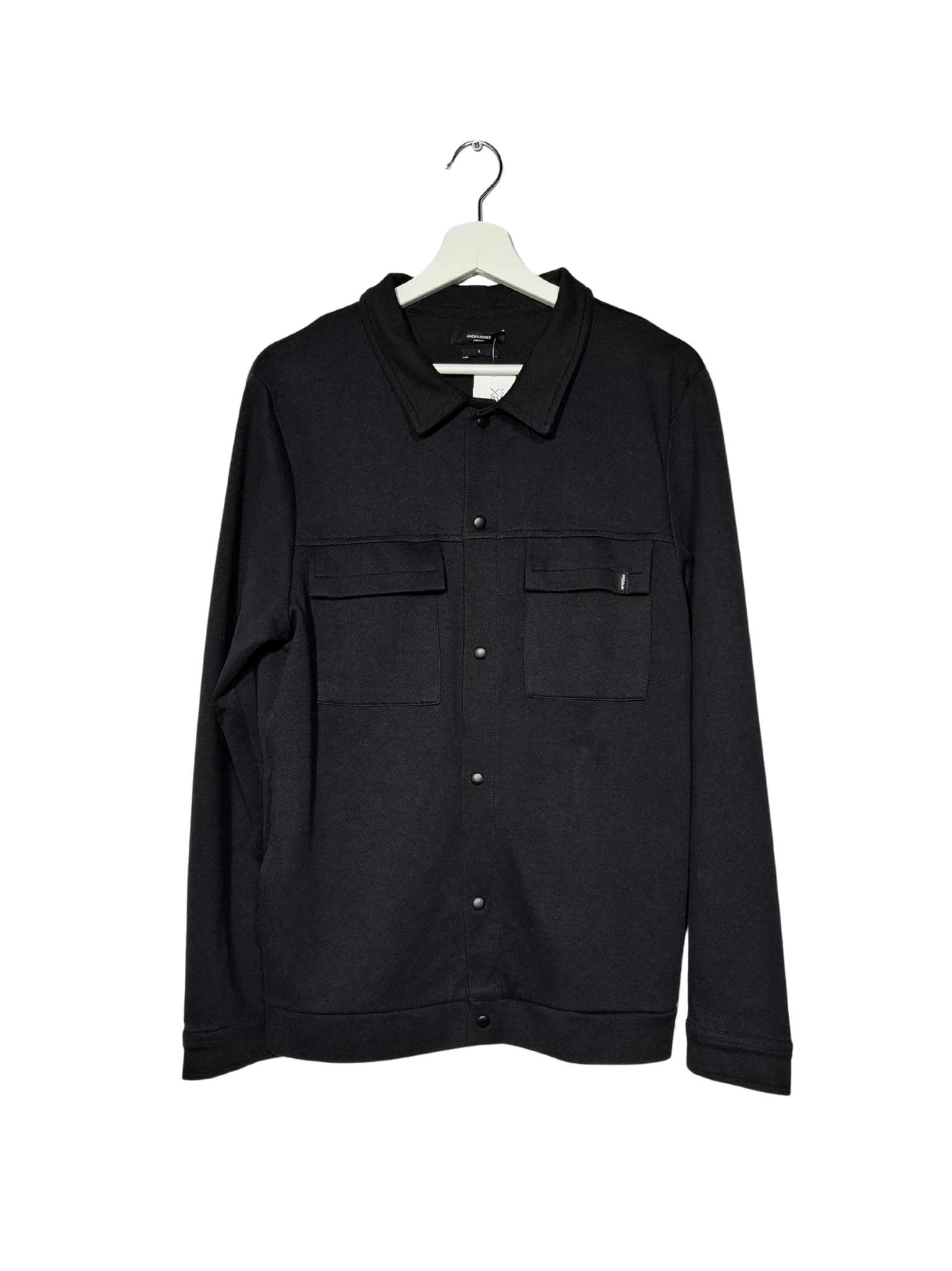 Juodi JACK&JONES marškiniai, L