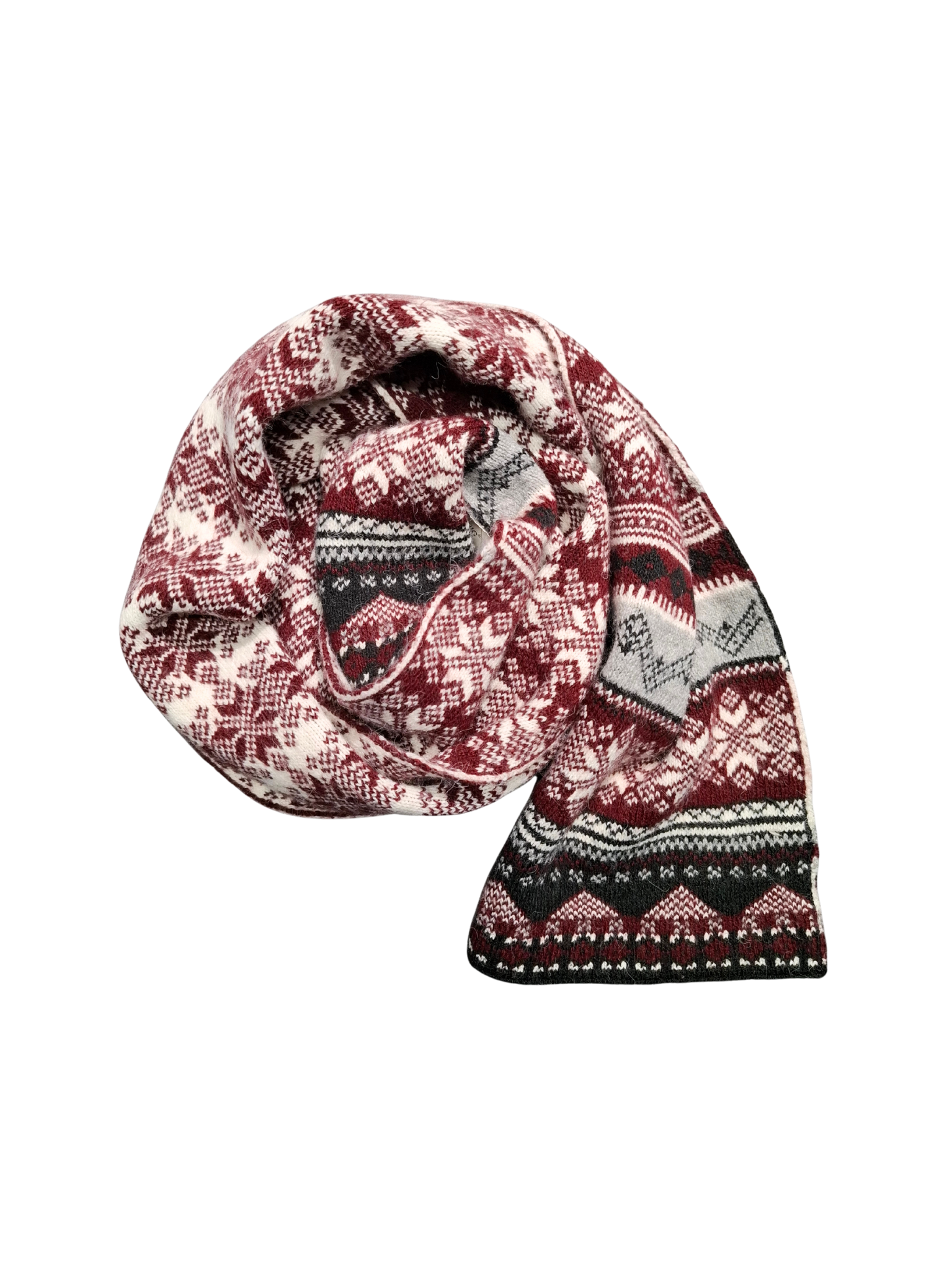 Raštuotas vilnonis PULLTONIC šalikas