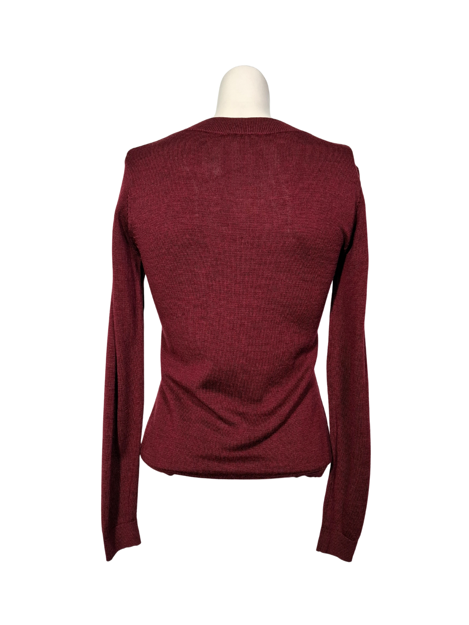 Tamsiai raudonas TIGER OF SWEDEN megztinis, XS