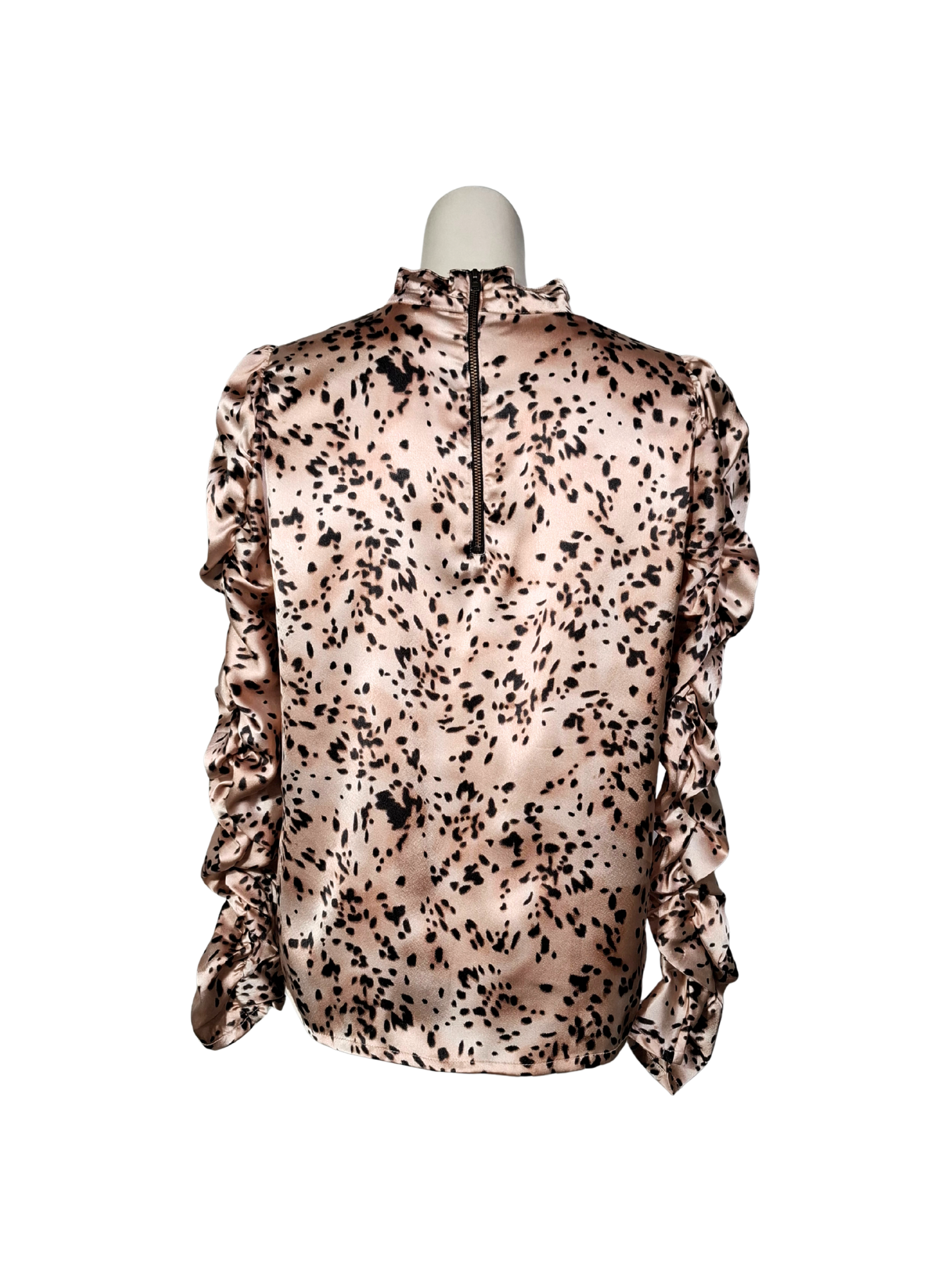 Rožinė raštuota NOISY MAY palaidinė, M