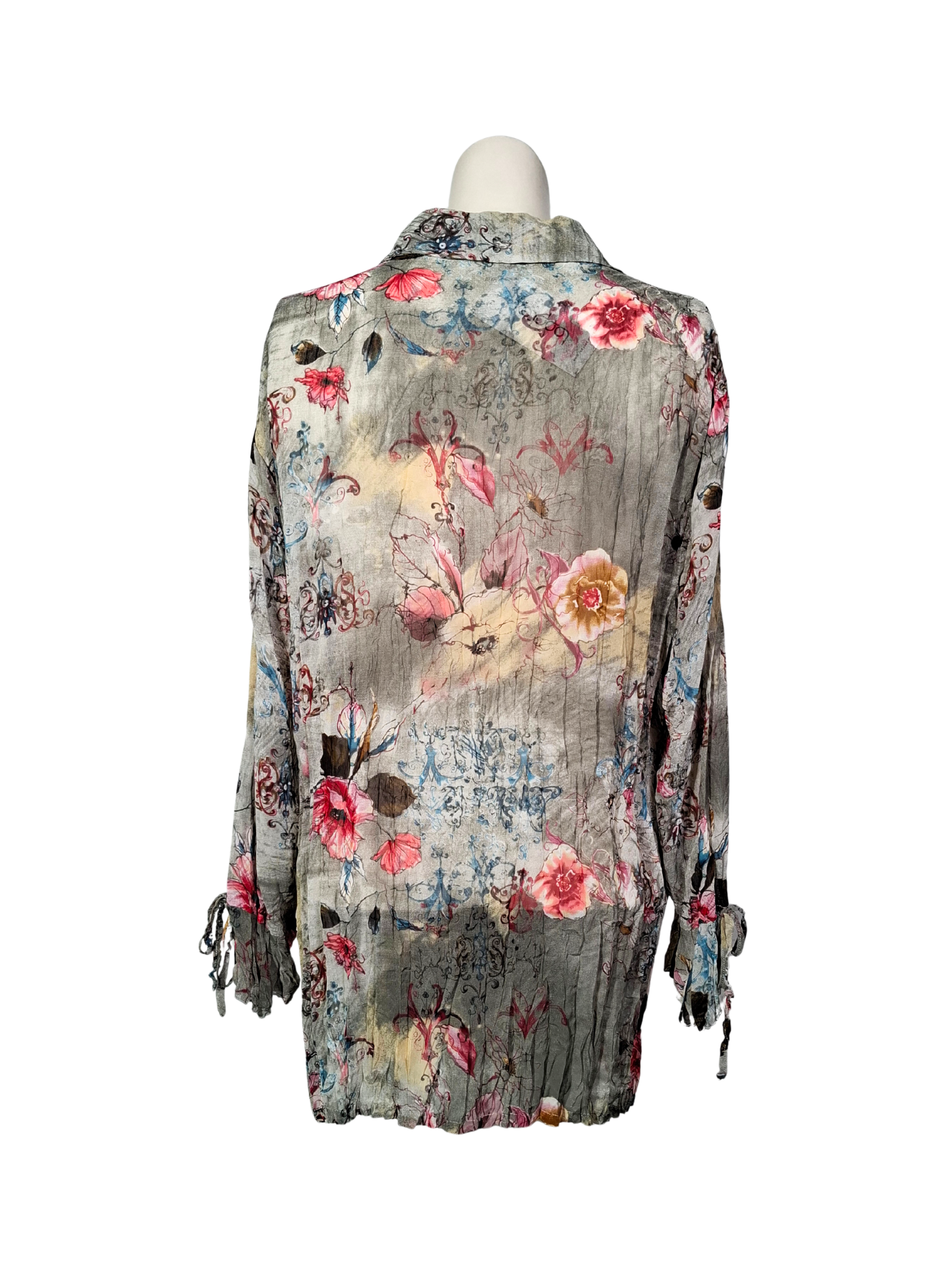 Įvairiaspalvė raštuota palaidinė, L