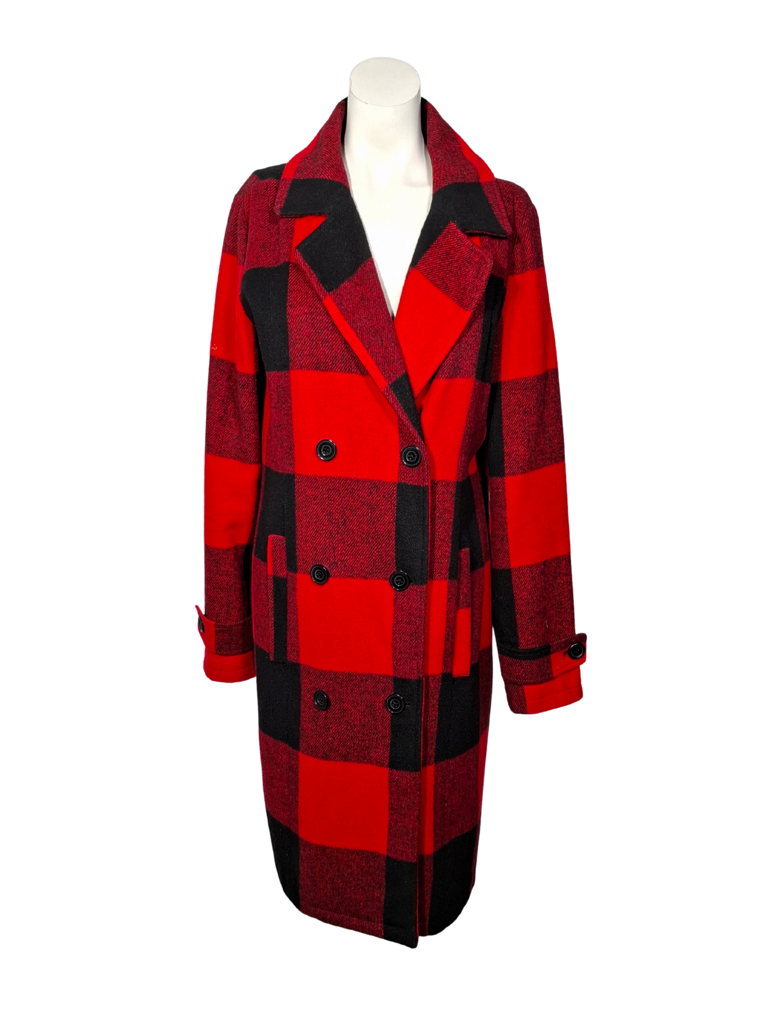 Raudonas languotas TOP SECRET paltas, M