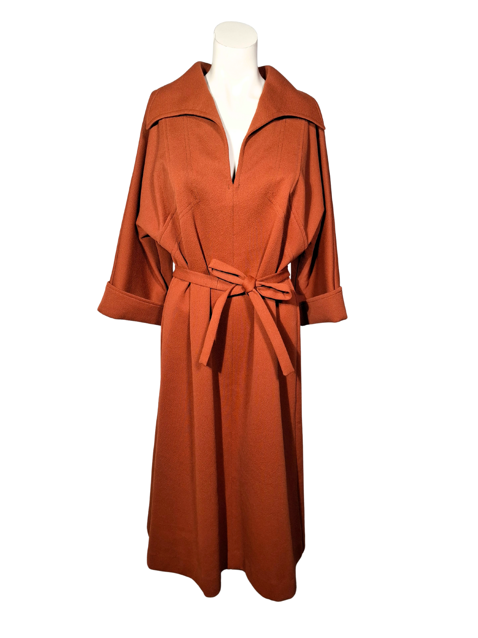 Ruda vintažinė BALTIJA suknelė, L