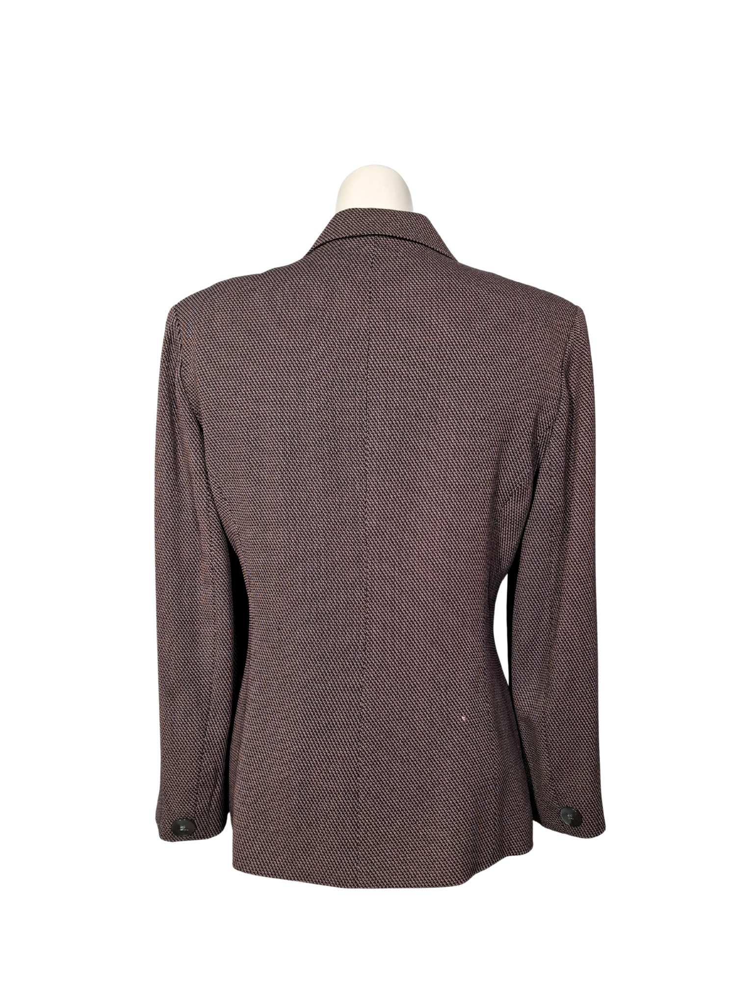 Tamsiai raudonas raštuotas AVENUE švarkas, M