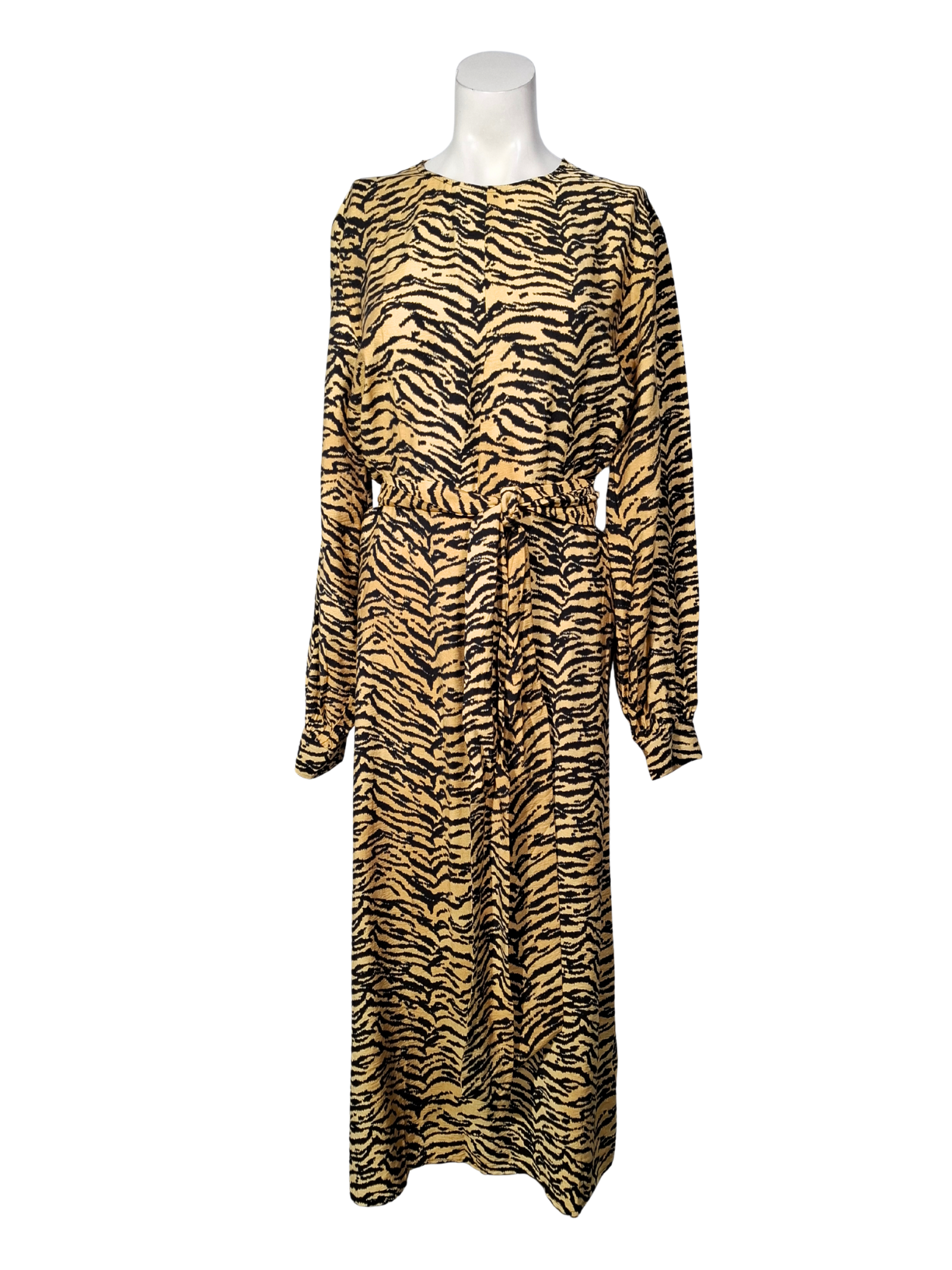 Geltona raštuota EDITED suknelė, NAUJA, L