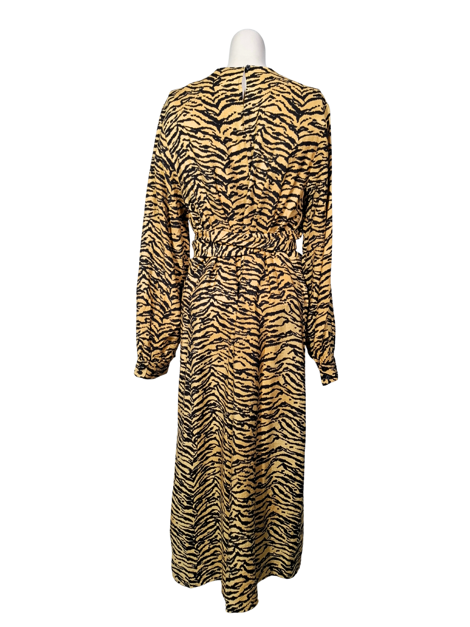 Geltona raštuota EDITED suknelė, NAUJA, L