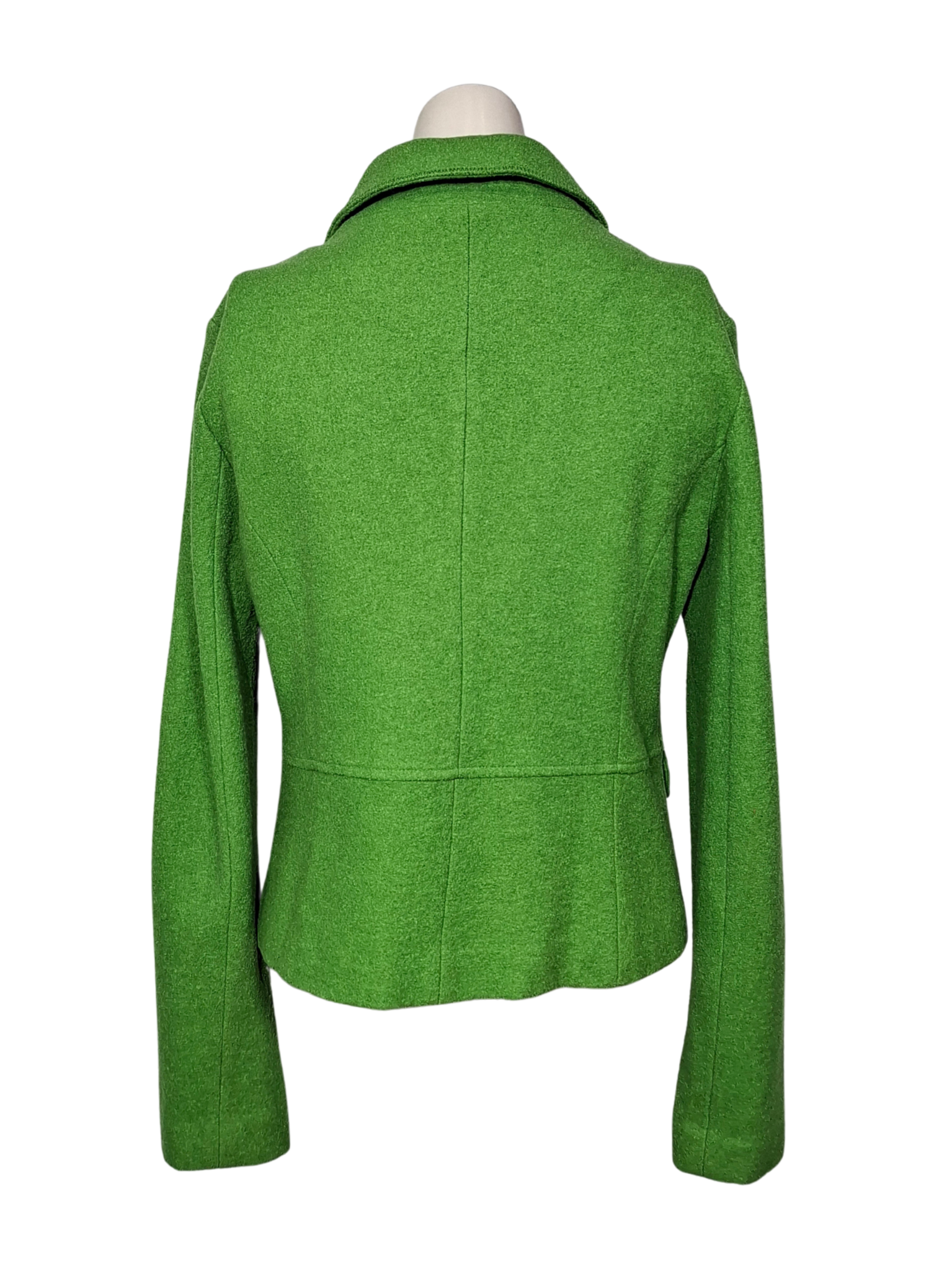 Žalias ONE TOUCH vilnonis švarkas, M