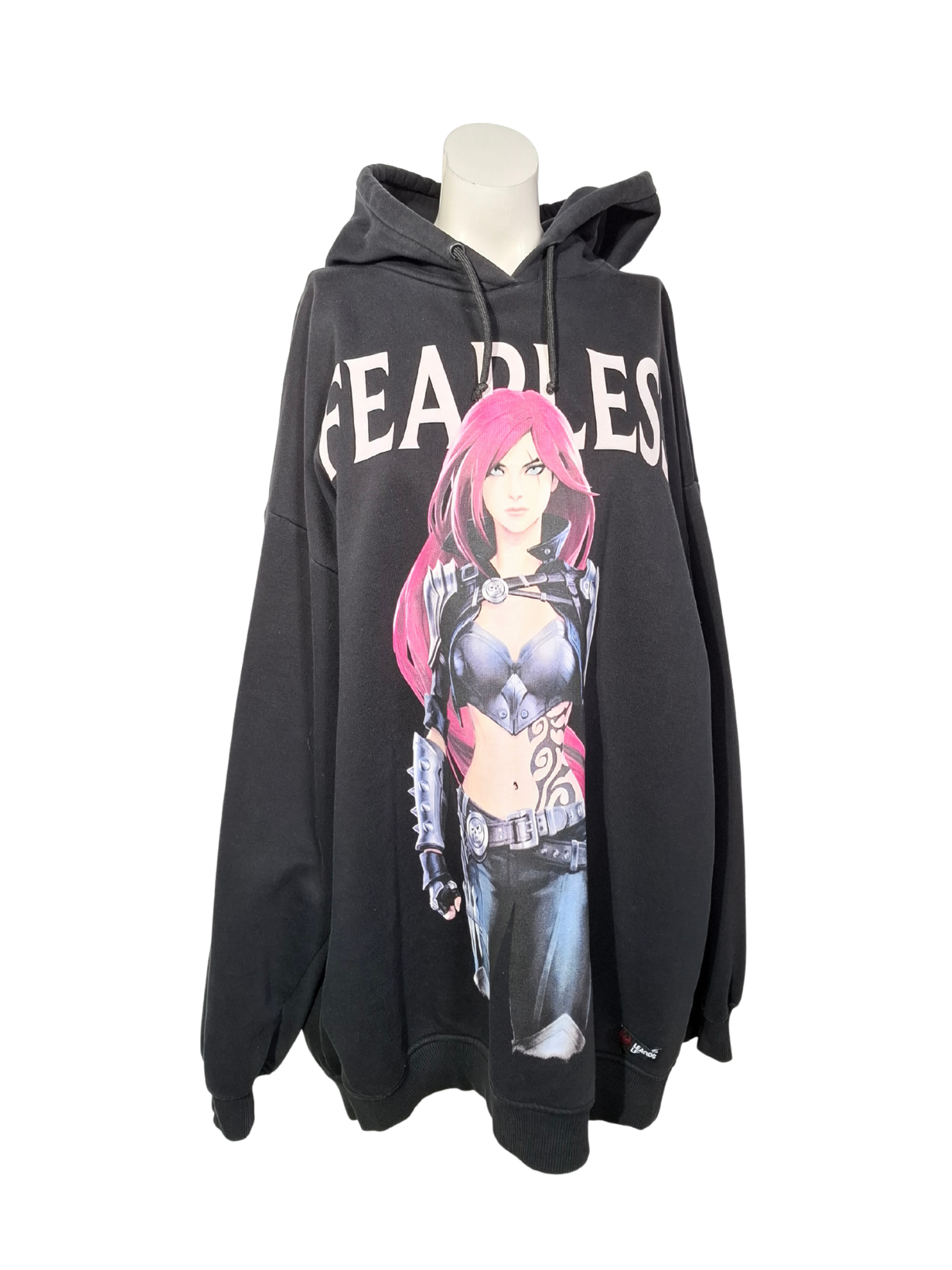 Juodas BERSHKA džemperis, L/XL