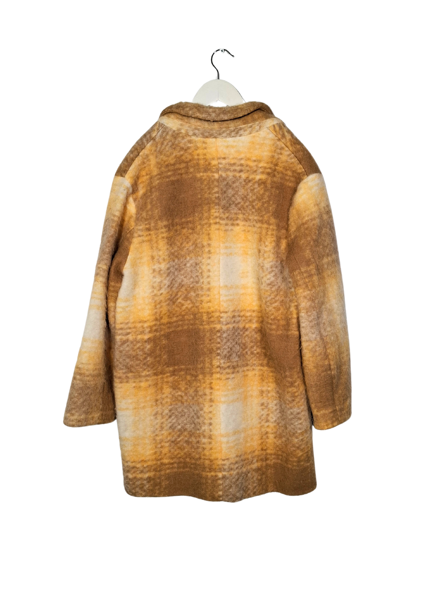 Smėlio spalvos vaikiškas ZARA paltas, 164 cm