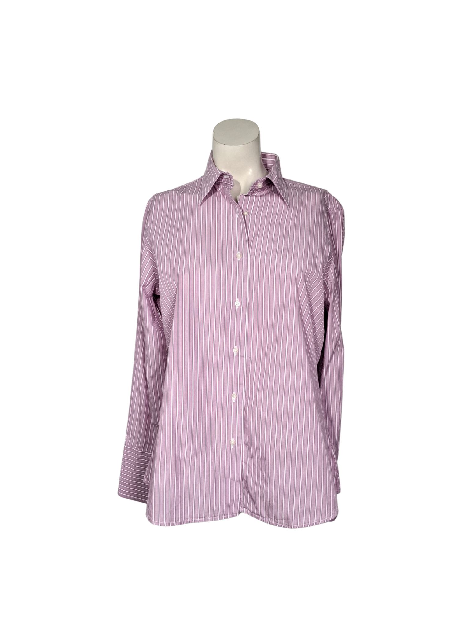 Rožinė dryžuota MILANO palaidinė, L