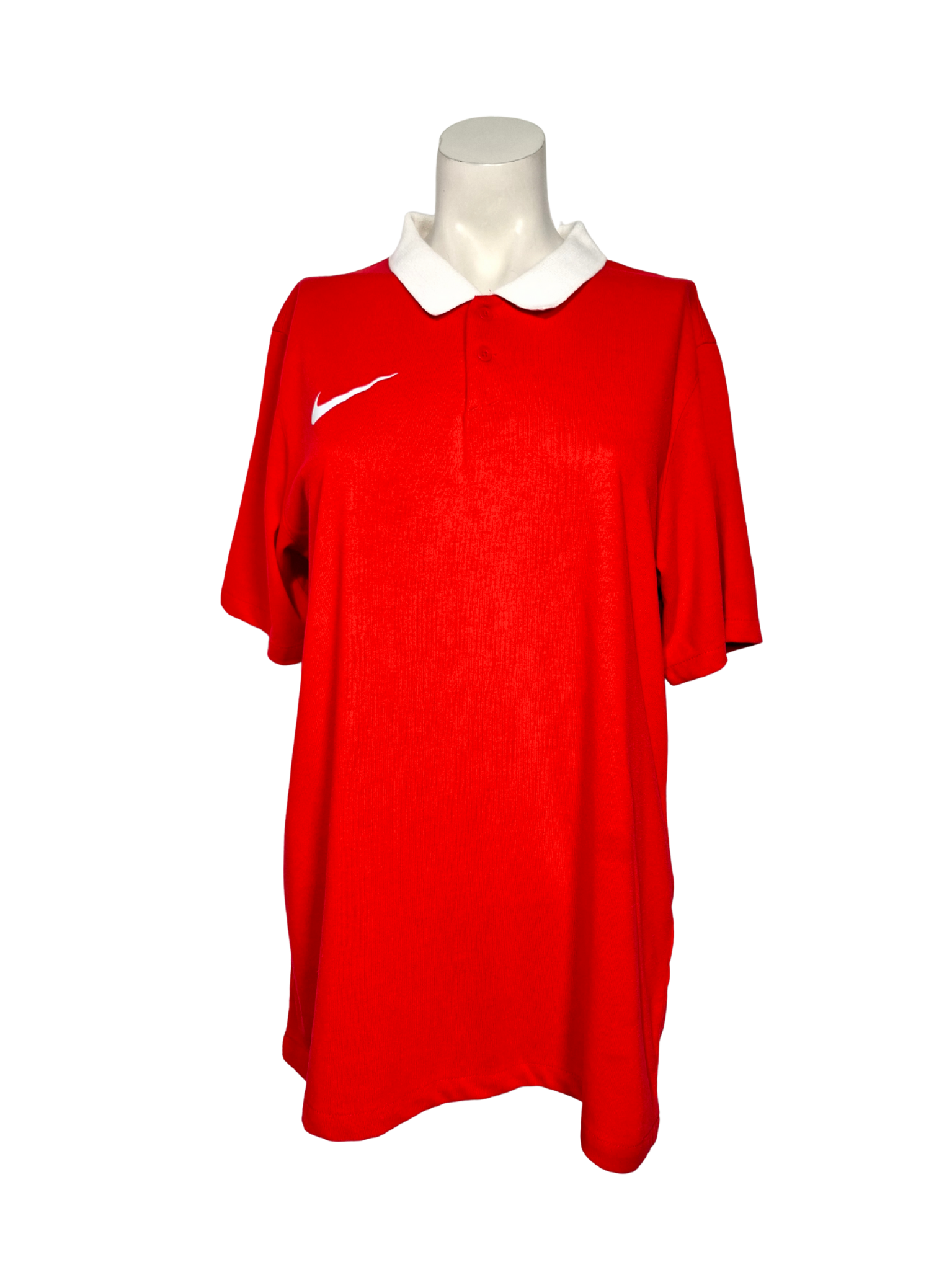 Raudoni NIKE marškinėliai, M