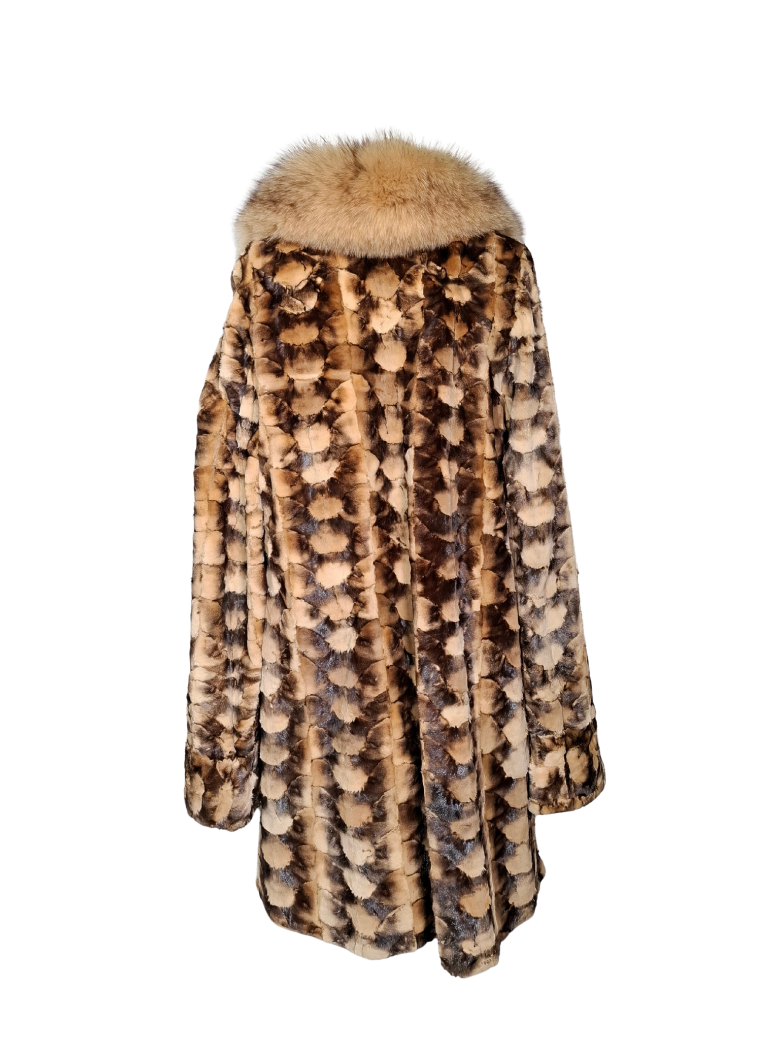 Rudi vintažiniai ARISTON kailiniai, M