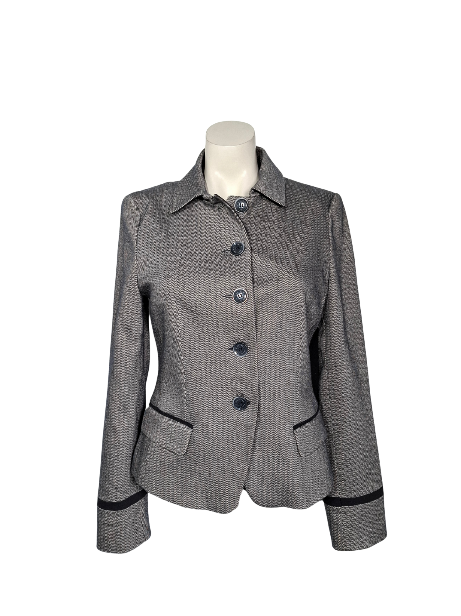 Pilkas raštuotas S.OLIVER švarkas, S