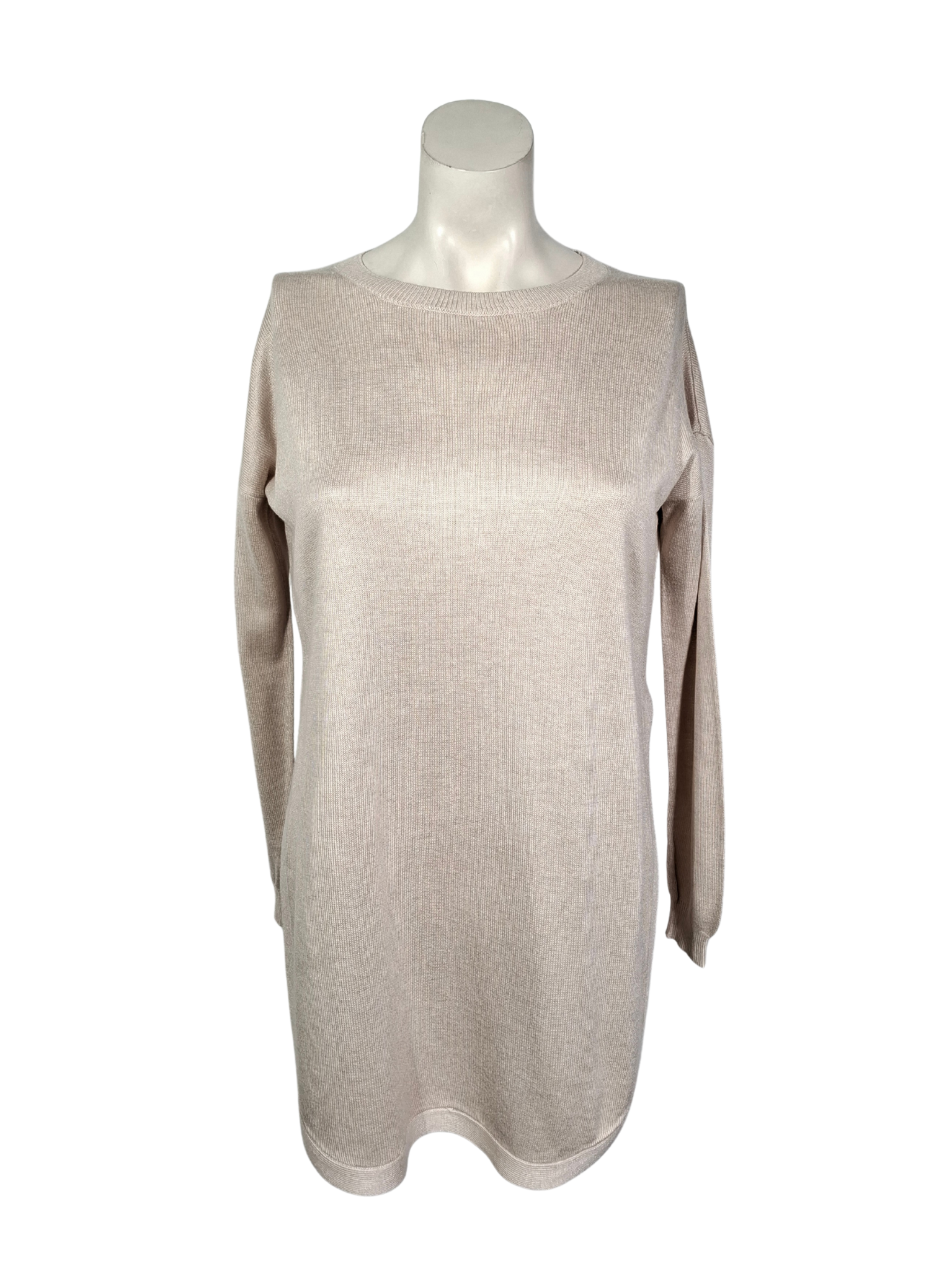 Kreminis MANGO megztinis, M