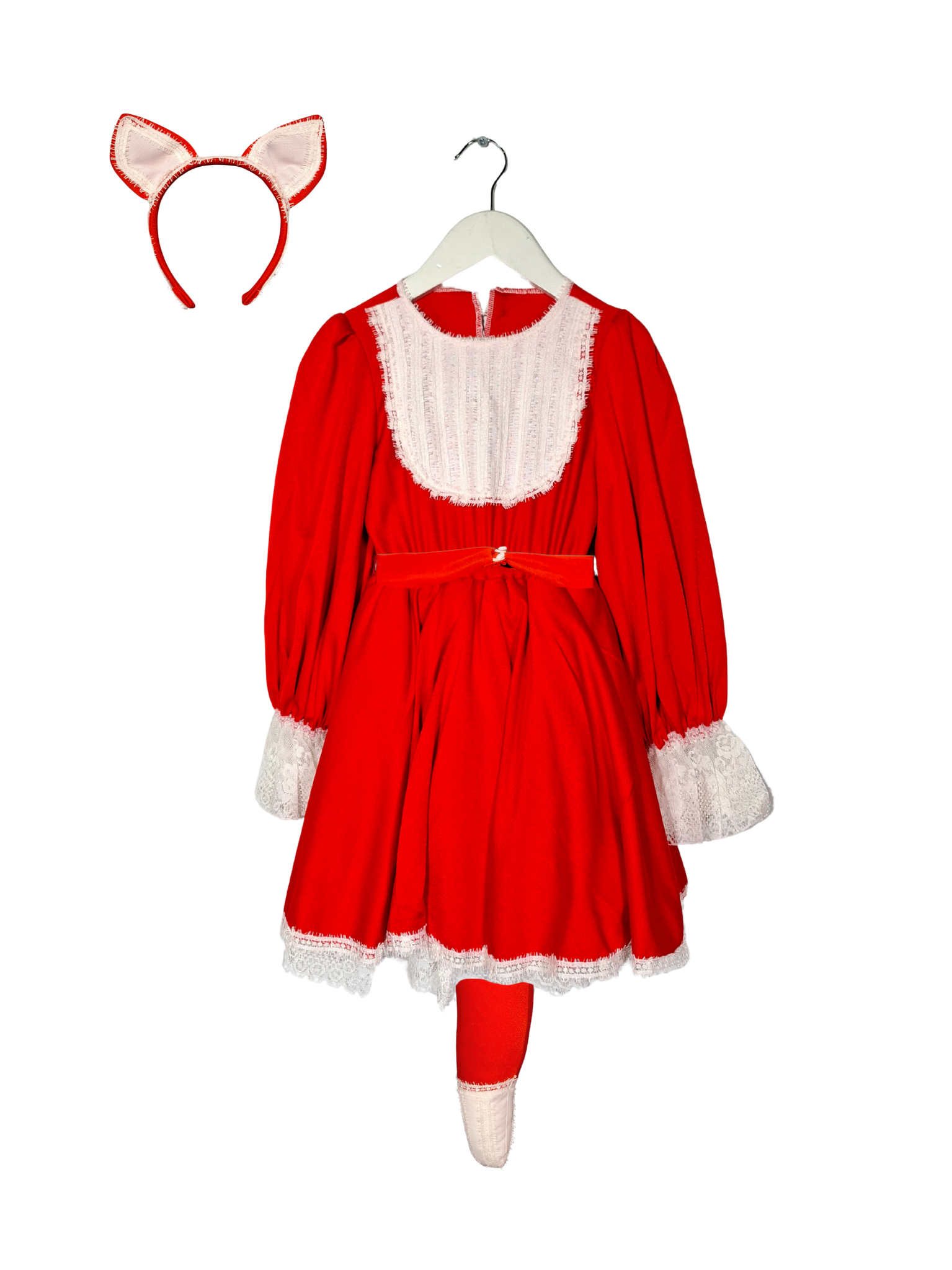 Karnavalinis vaikiškas lapės kostiumas, 5-7m.