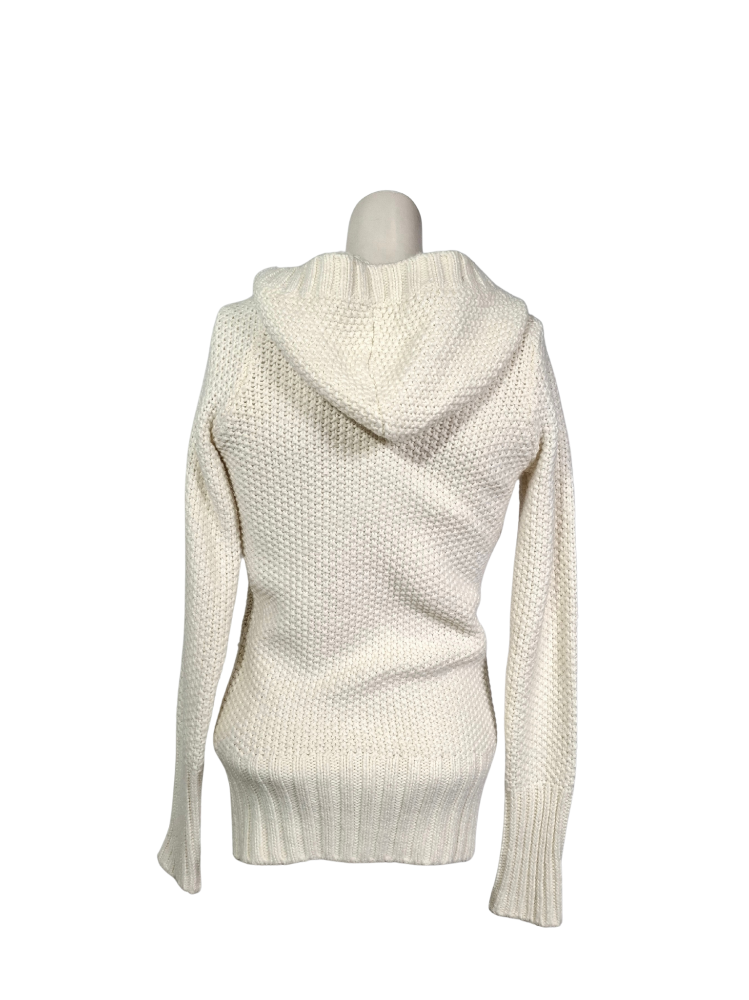 Baltas DIVIDED megztinis, XS