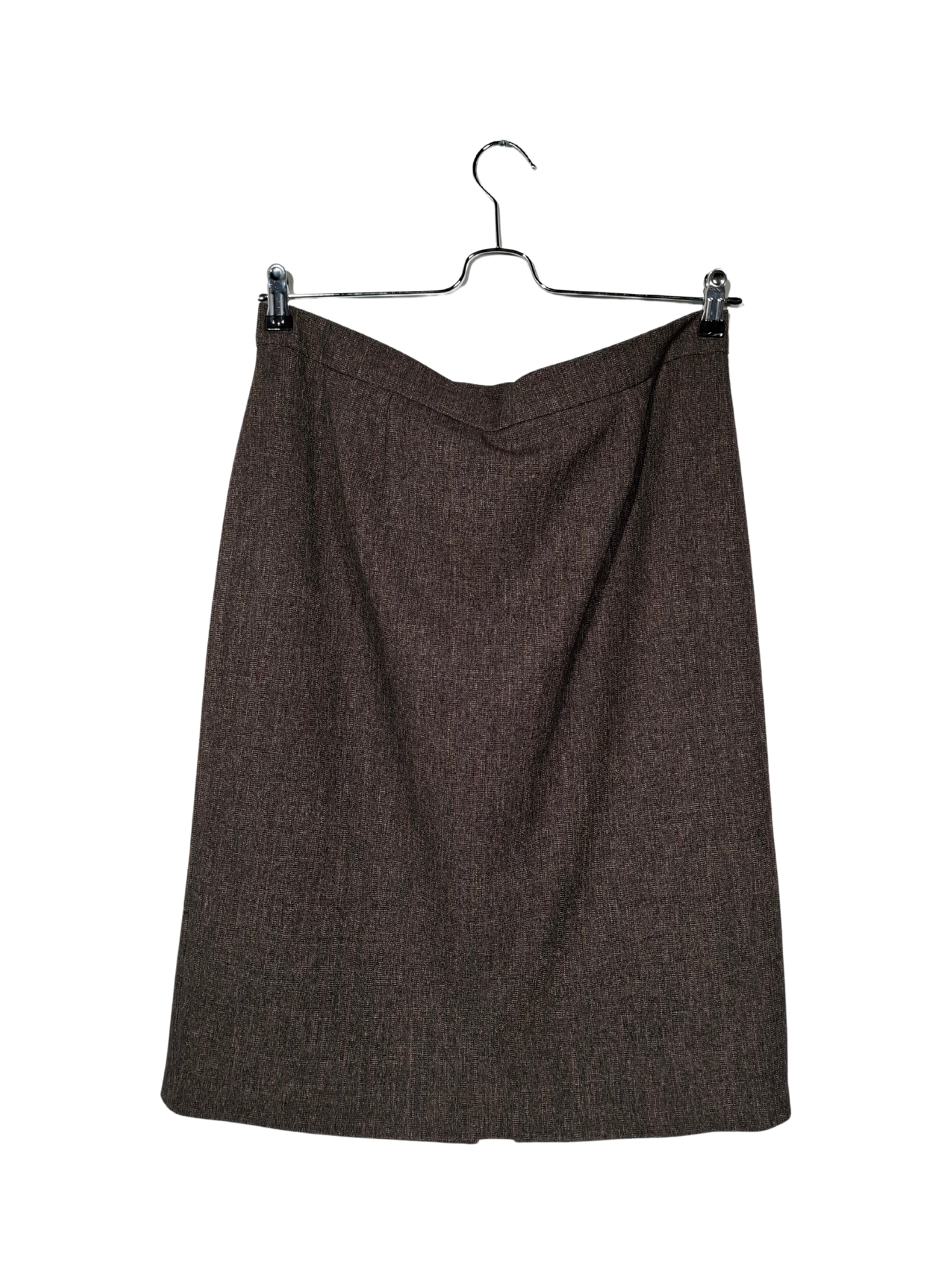 Raštuotas rudas sijonas, L