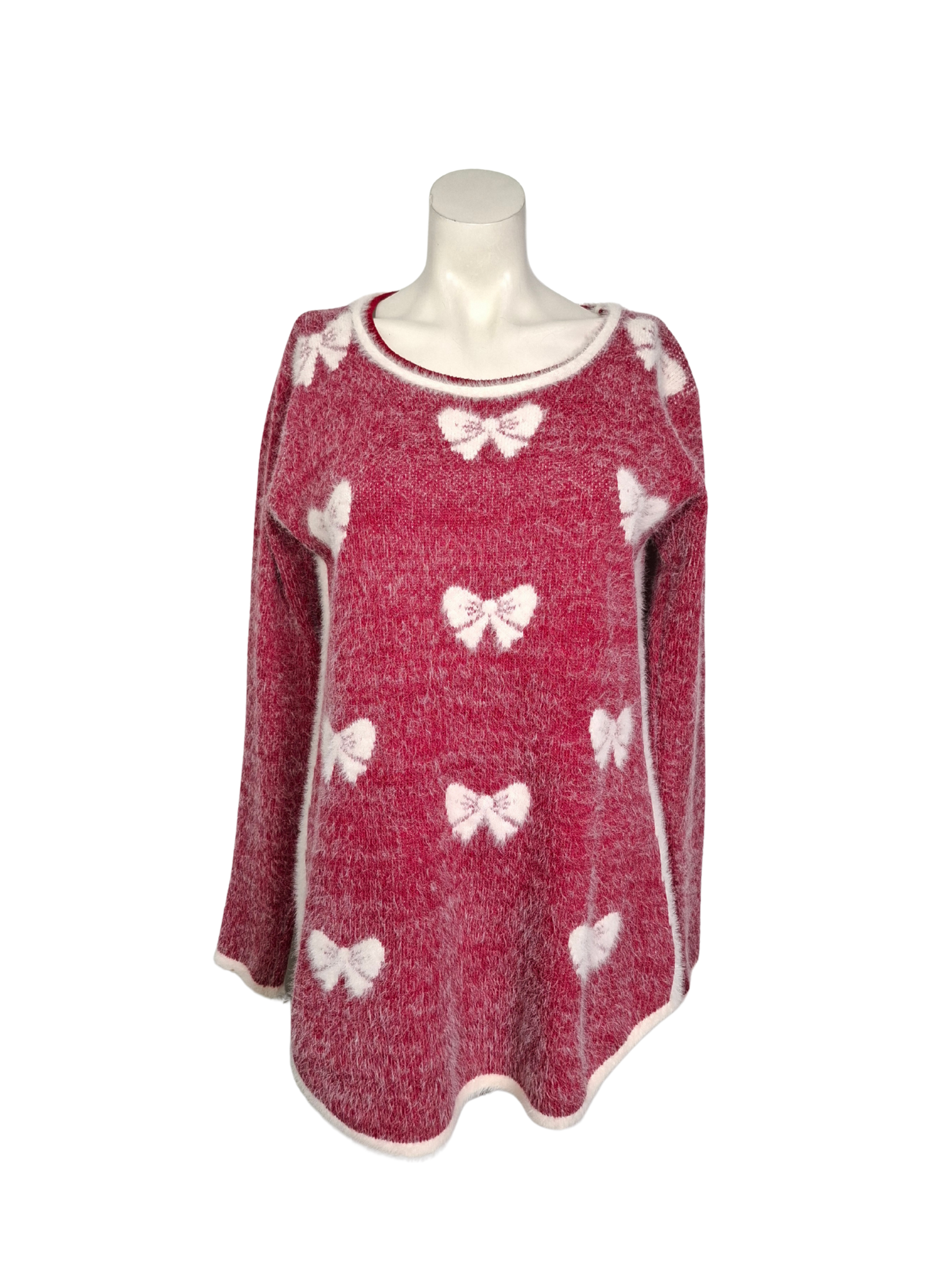 Raudonas HAIFASHION megztinis, M