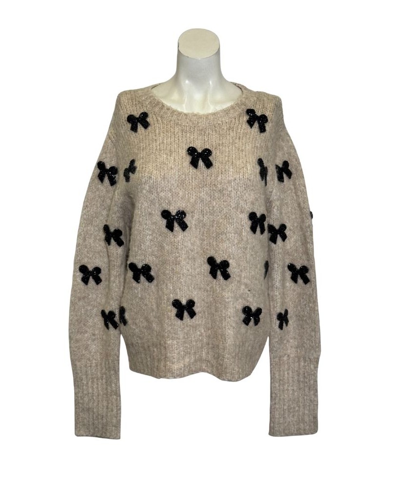 Smėlio spalvos ZARA megztinis, L