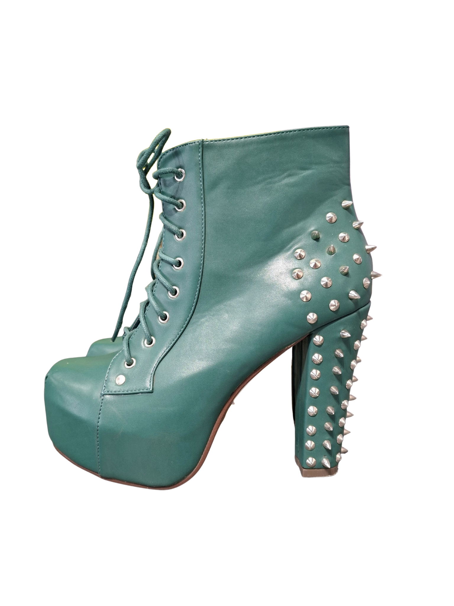 Žali J FLOWERS aukštakulniai, 40 dydis