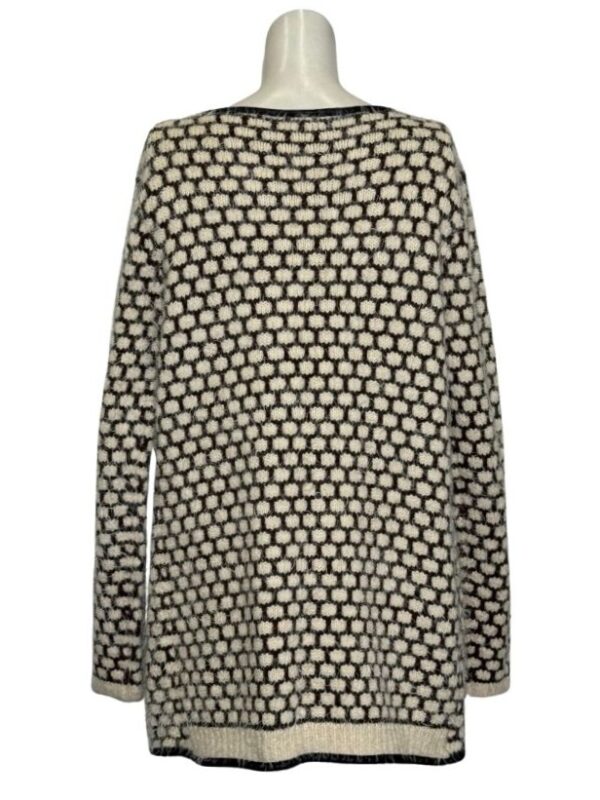 Dvispalvis raštuotas PARIS ET MOI megztinis, M