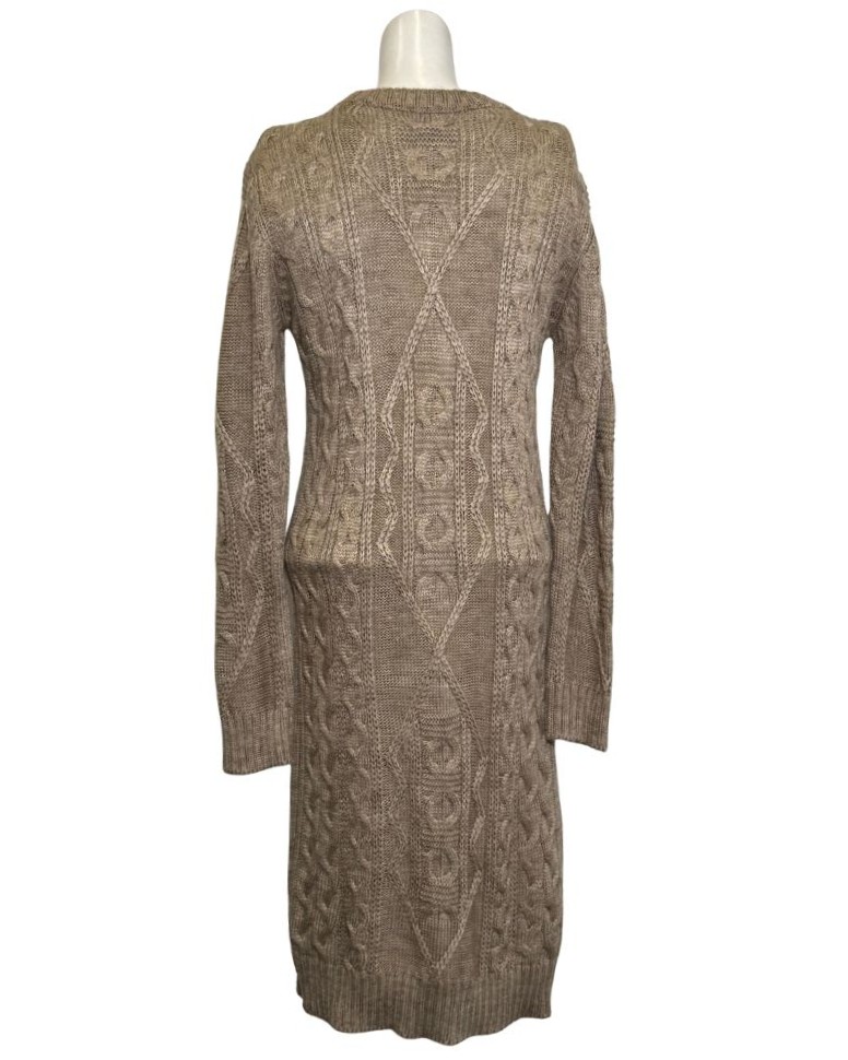 Nauja vilnos mišinio megzta suknelė, M