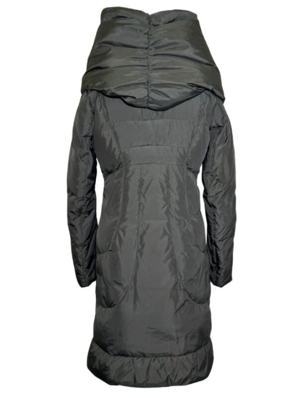 Žalia pūkinė TAHARI striukė, S