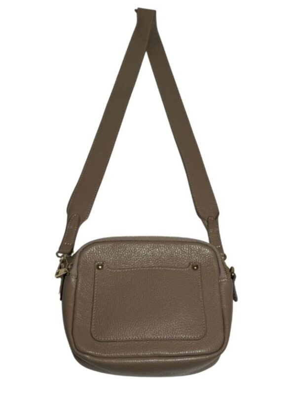 Smėlio spalvos odinė VISINGA rankinė