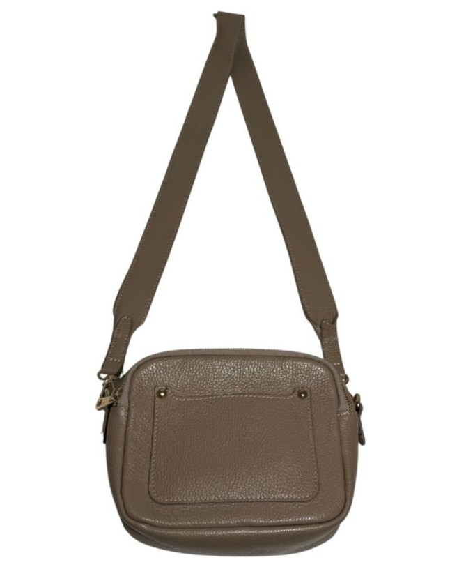 Smėlio spalvos odinė VISINGA rankinė