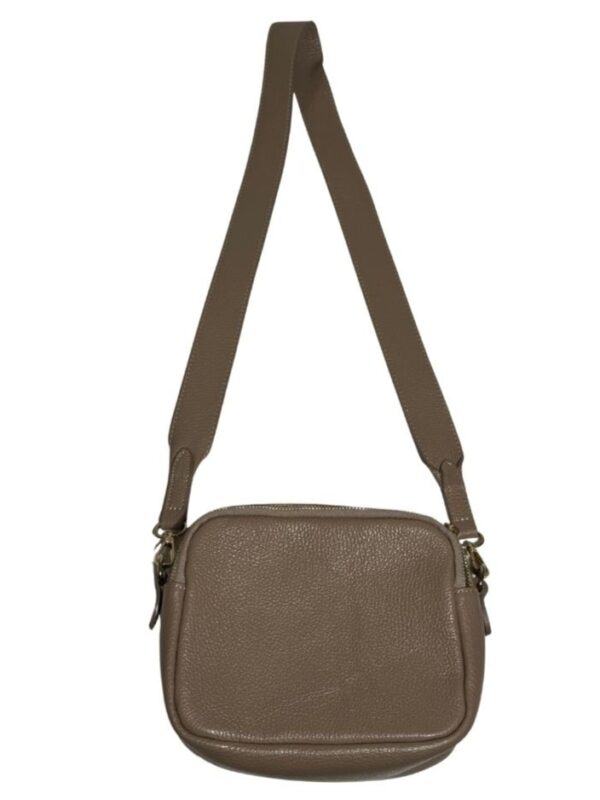 Smėlio spalvos odinė VISINGA rankinė